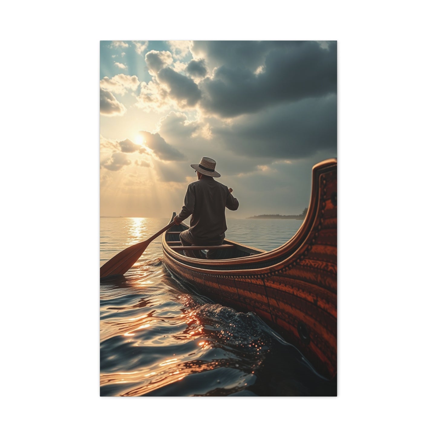 Canoe Art Supreme Gallery Wall Art & Canvas Print