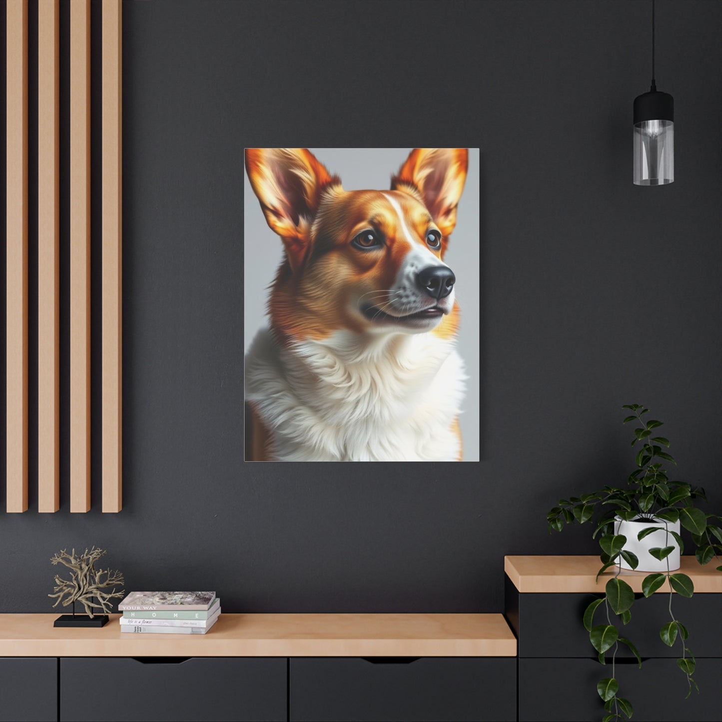 Collection Corgi Dog Art Wall Art & Canvas Print