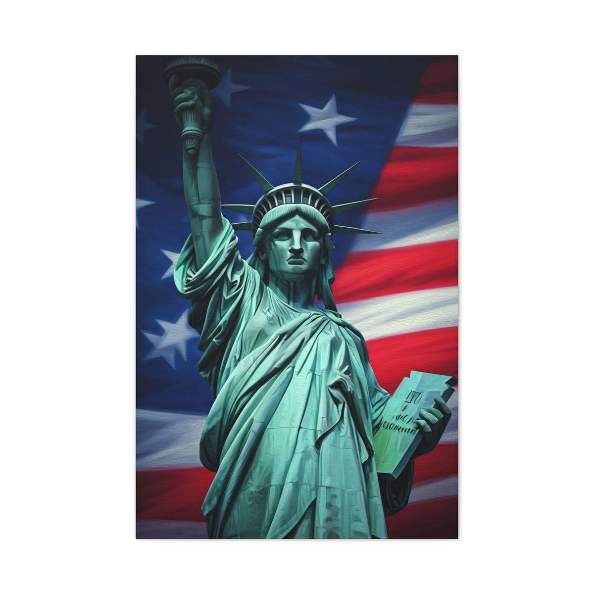 Statue of Liberty Patriotic Freedom Wall Art & Canvas Prints