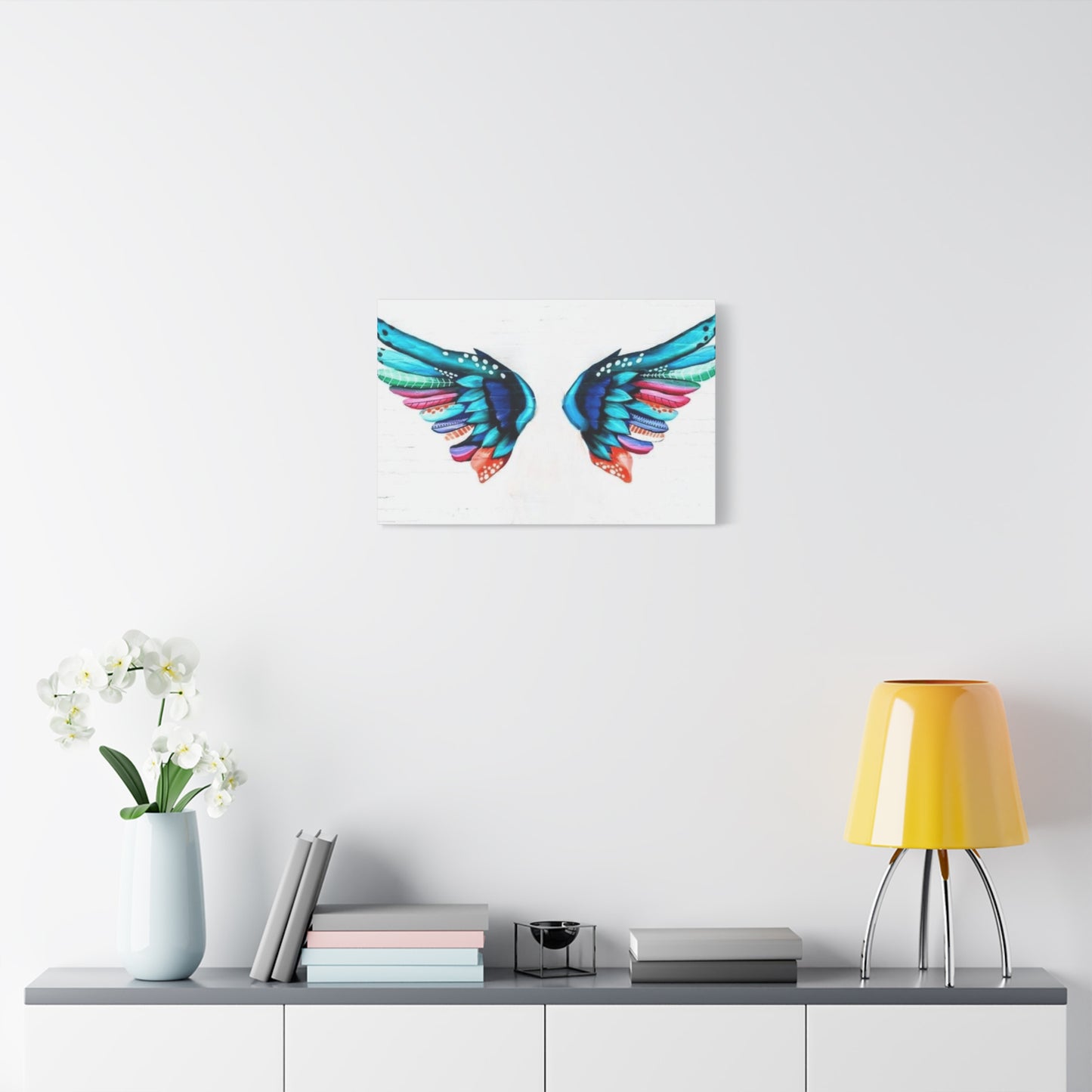Colourful wings Wall Art & Canvas Prints