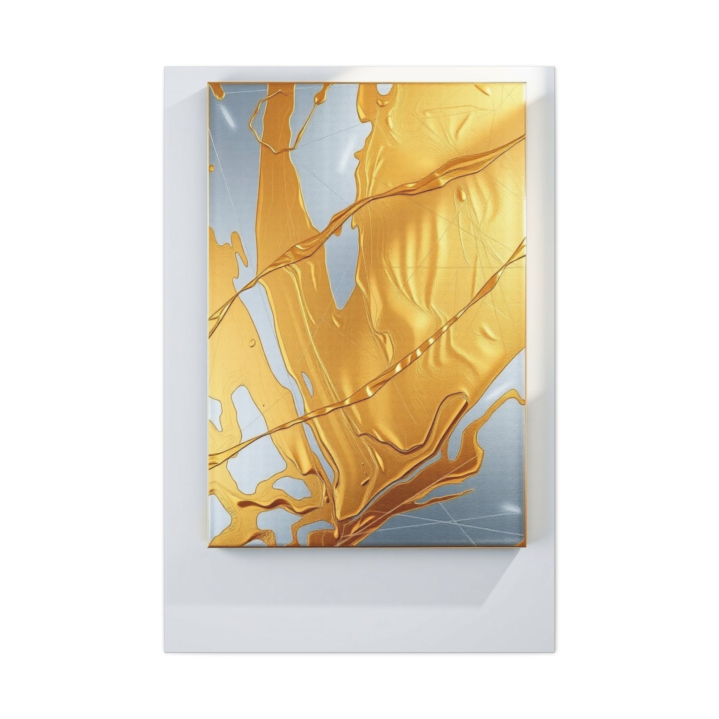 Gold & Silver Canvas Art Supreme Canvas Gallery Wall Art & Canvas Print