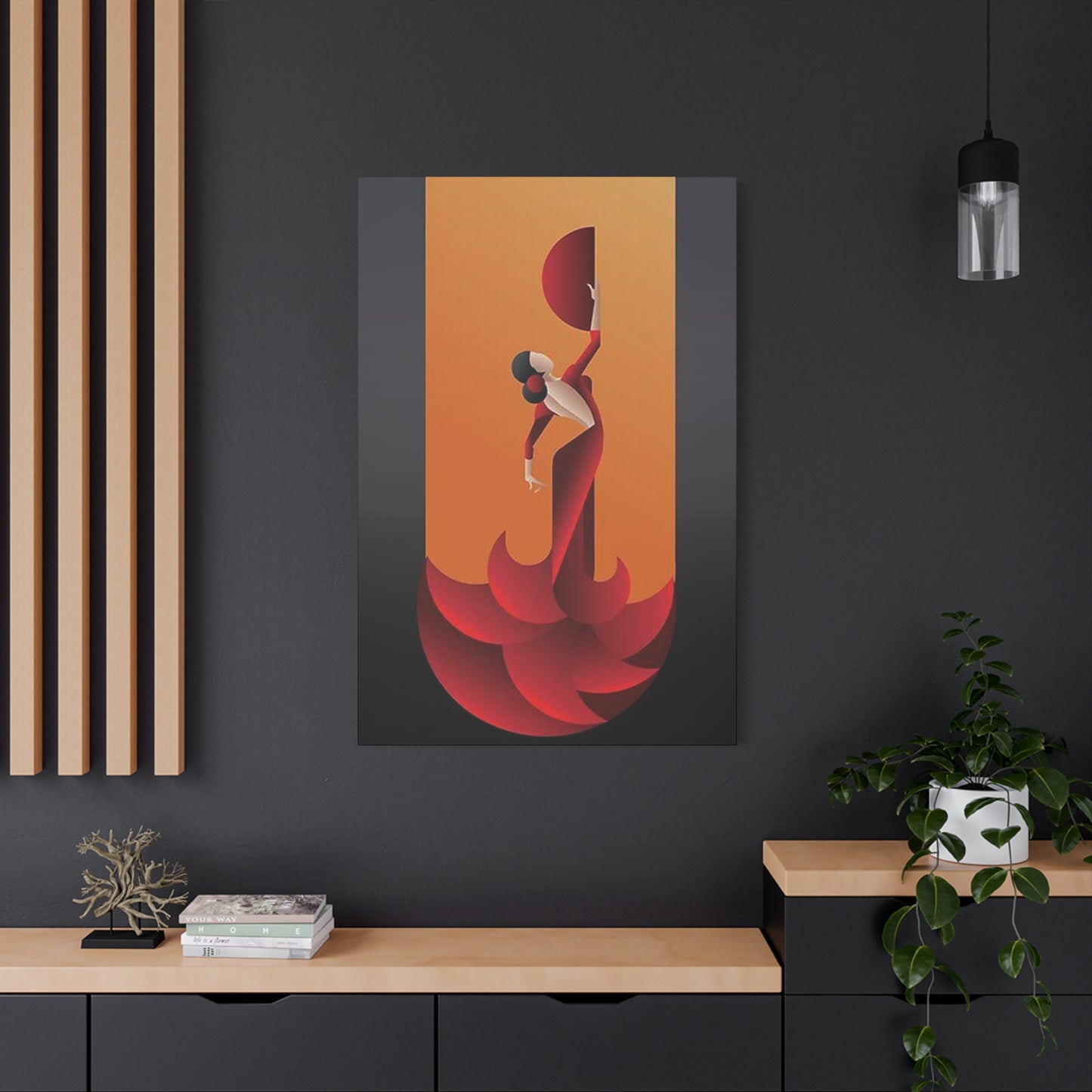 Spain Abstract Dance Poster Wall Art & Canvas Prints