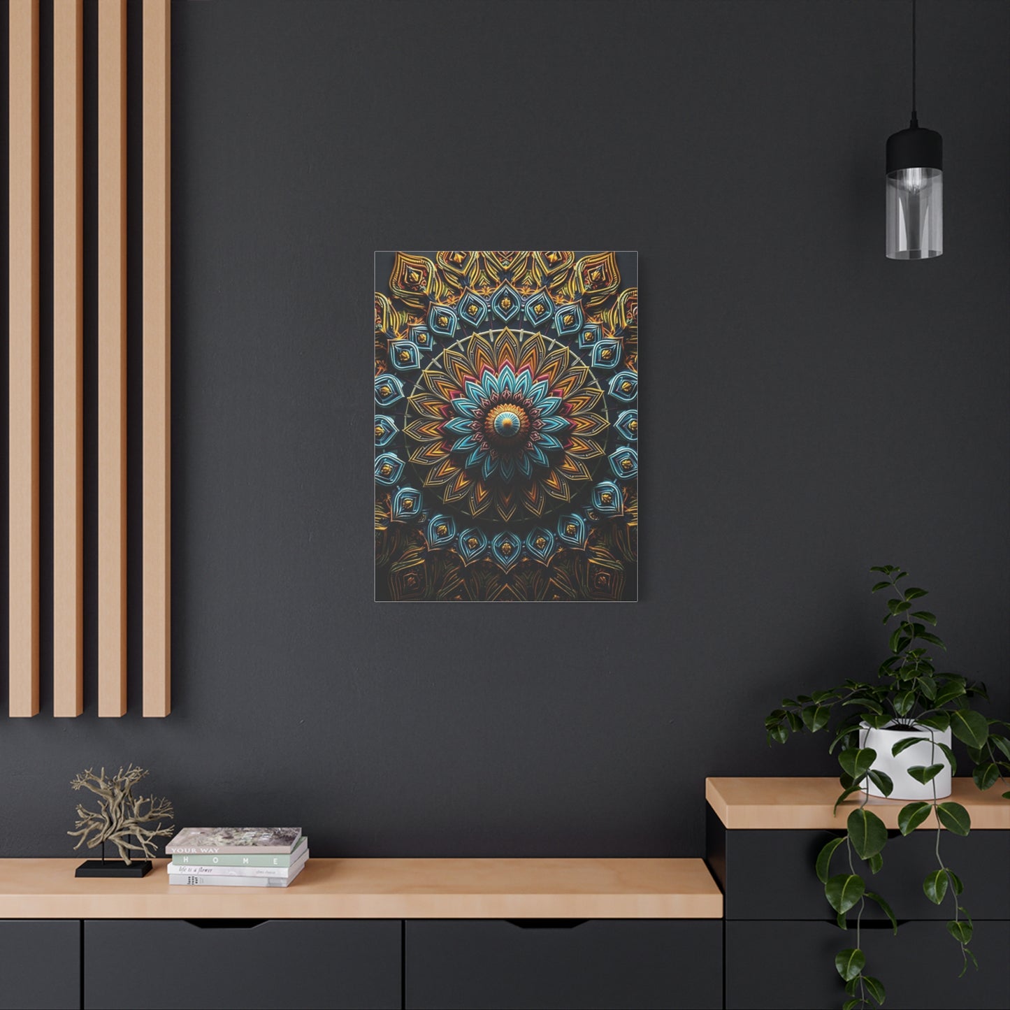 Vision Mandala Art Art Wall Art & Canvas Print