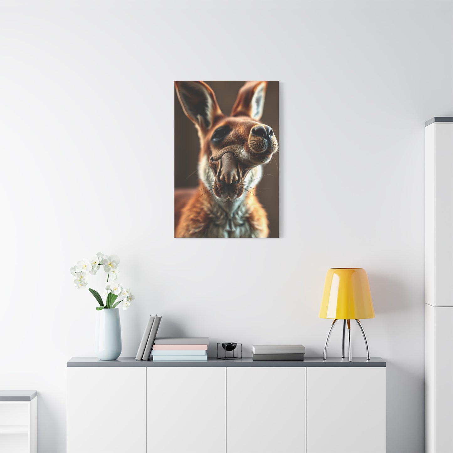 Supreme Kangaroo Art Wall Art & Canvas Print