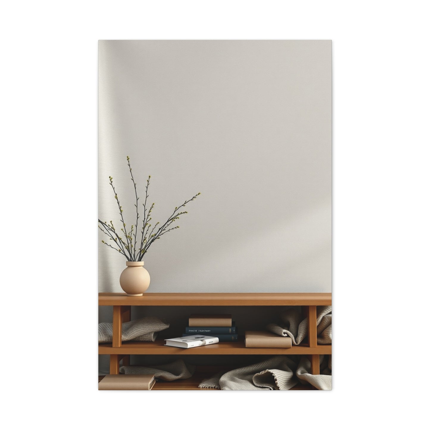 Elite Taupe, Linen, and Gray Art Vision Wall Art & Canvas Print
