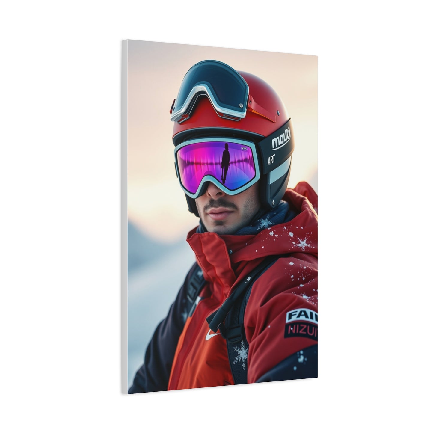 Skiing Art Refined Canvas Wall Art & Canvas Print