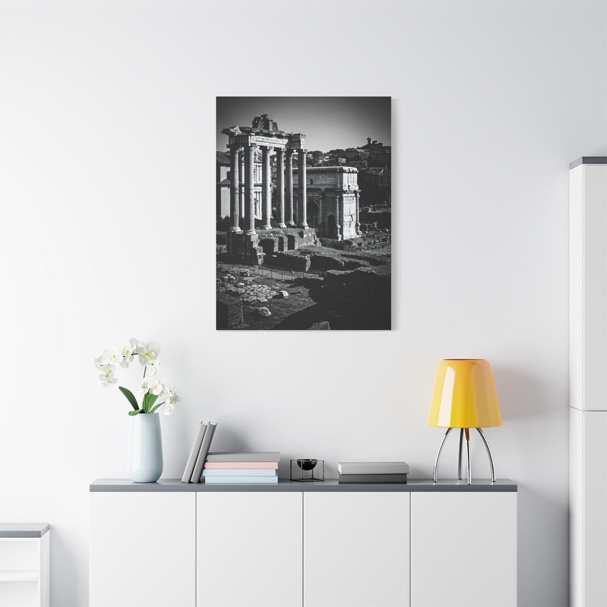 Roman Forum Ruins Architectural Heritage Wall Art & Canvas Prints