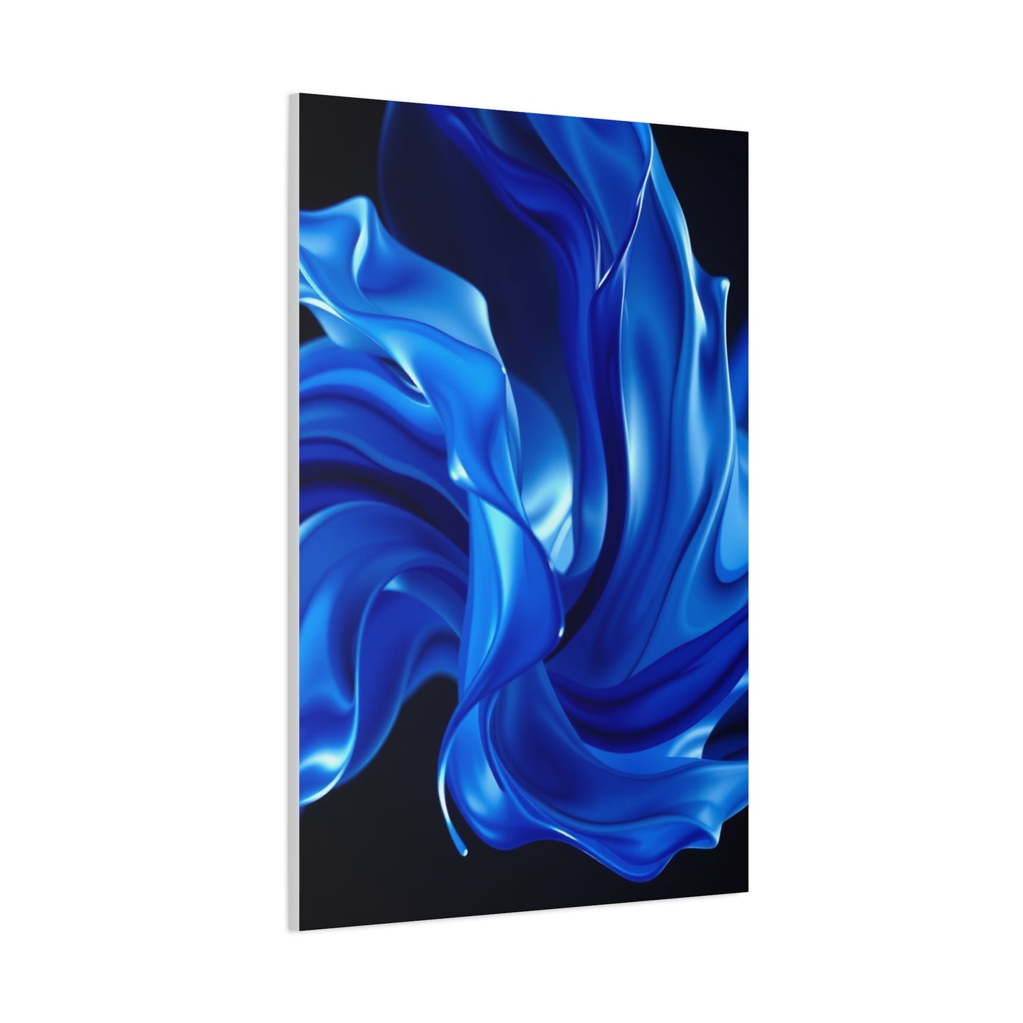 Masterpiece Blue Abstract Art Vision Wall Art & Canvas Print