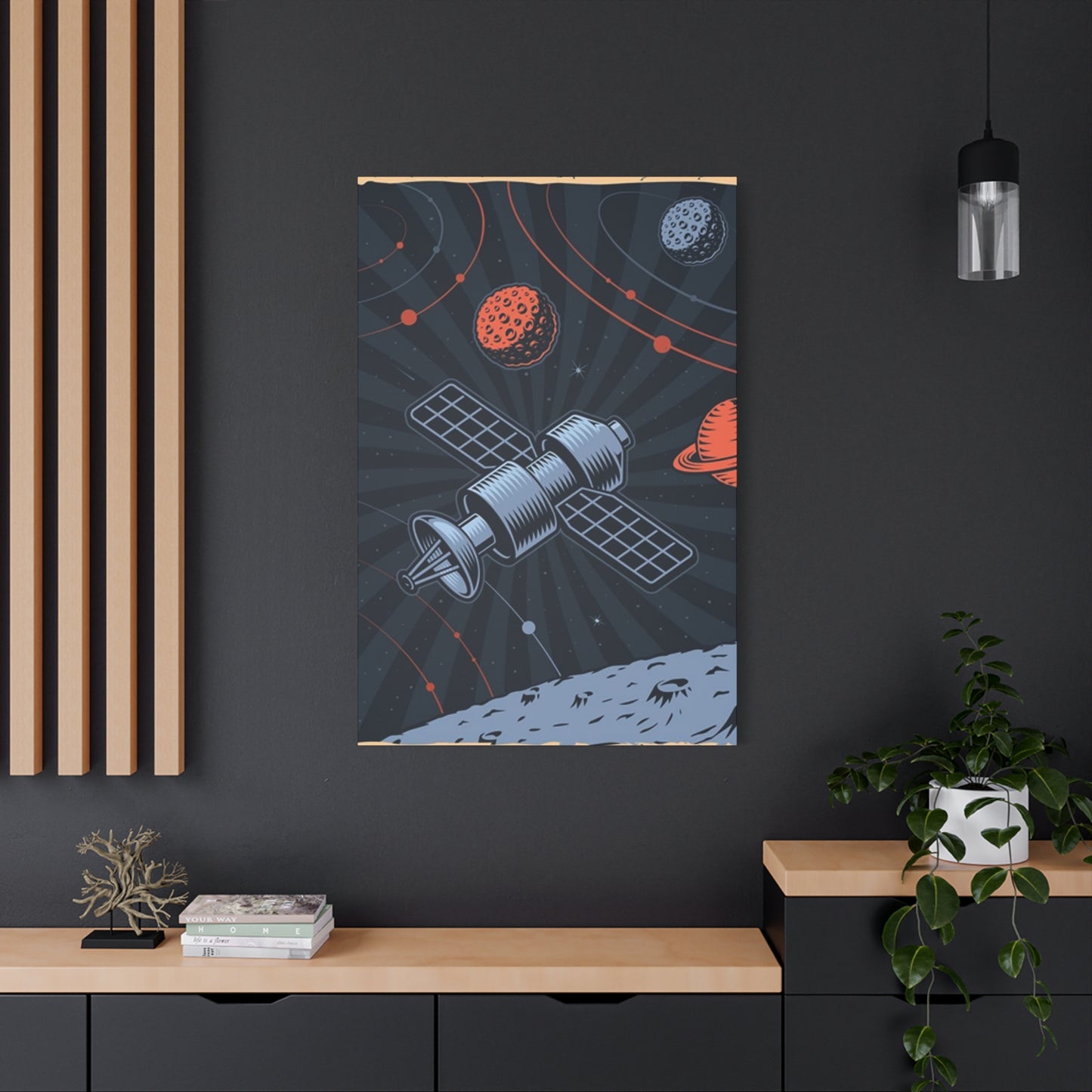 Satellite Poster Wall Art & Canvas Prints