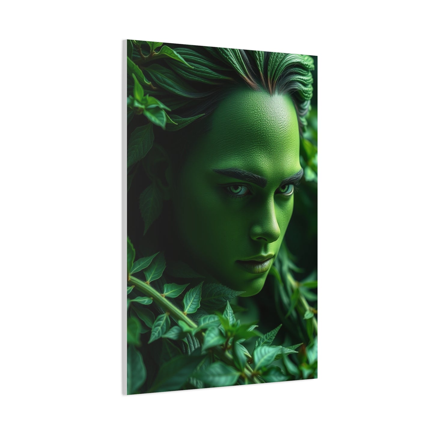 Verdant Elegance Canvas Wall Art & Canvas Print