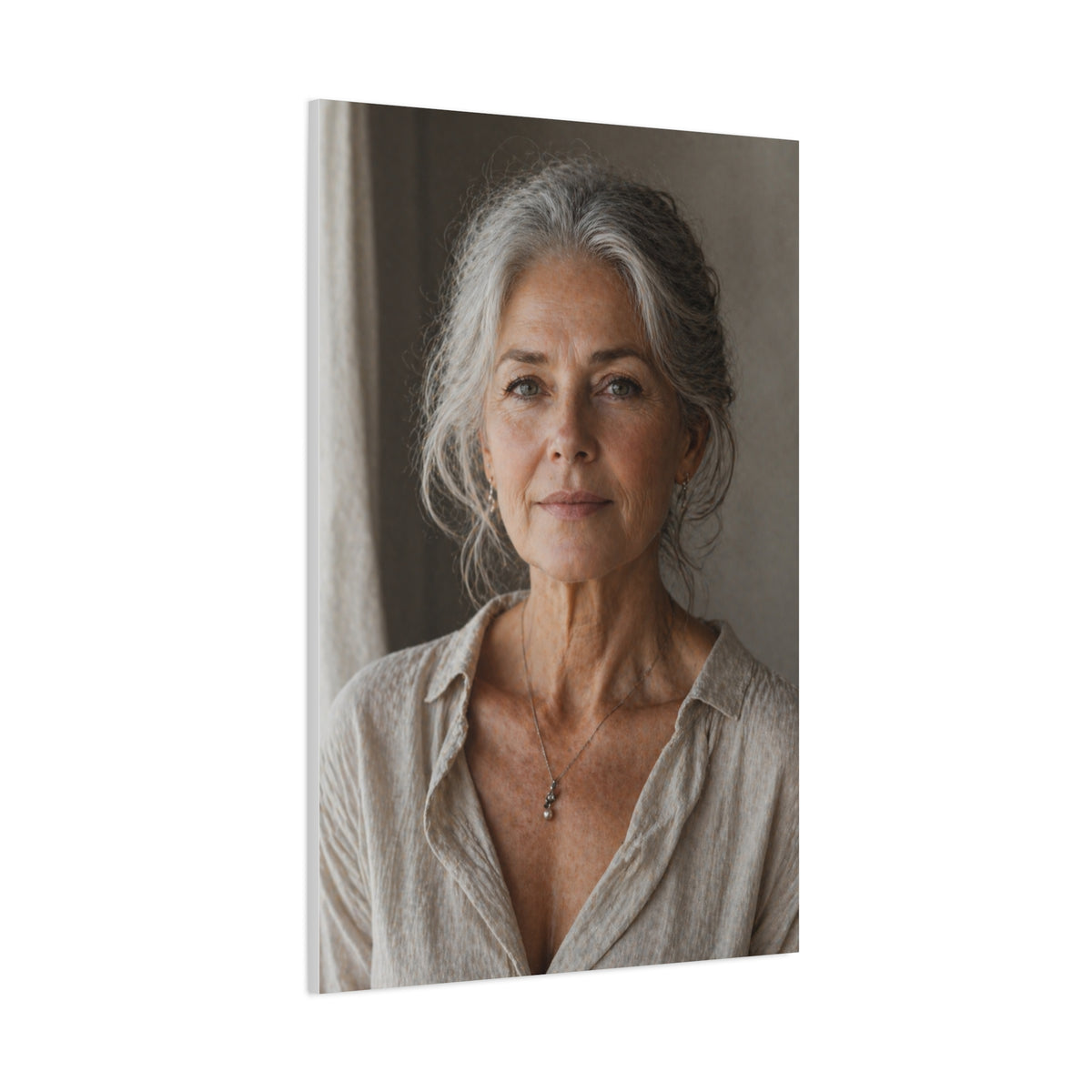 Mature Natural Light Portrait Wall Art & Canvas Print