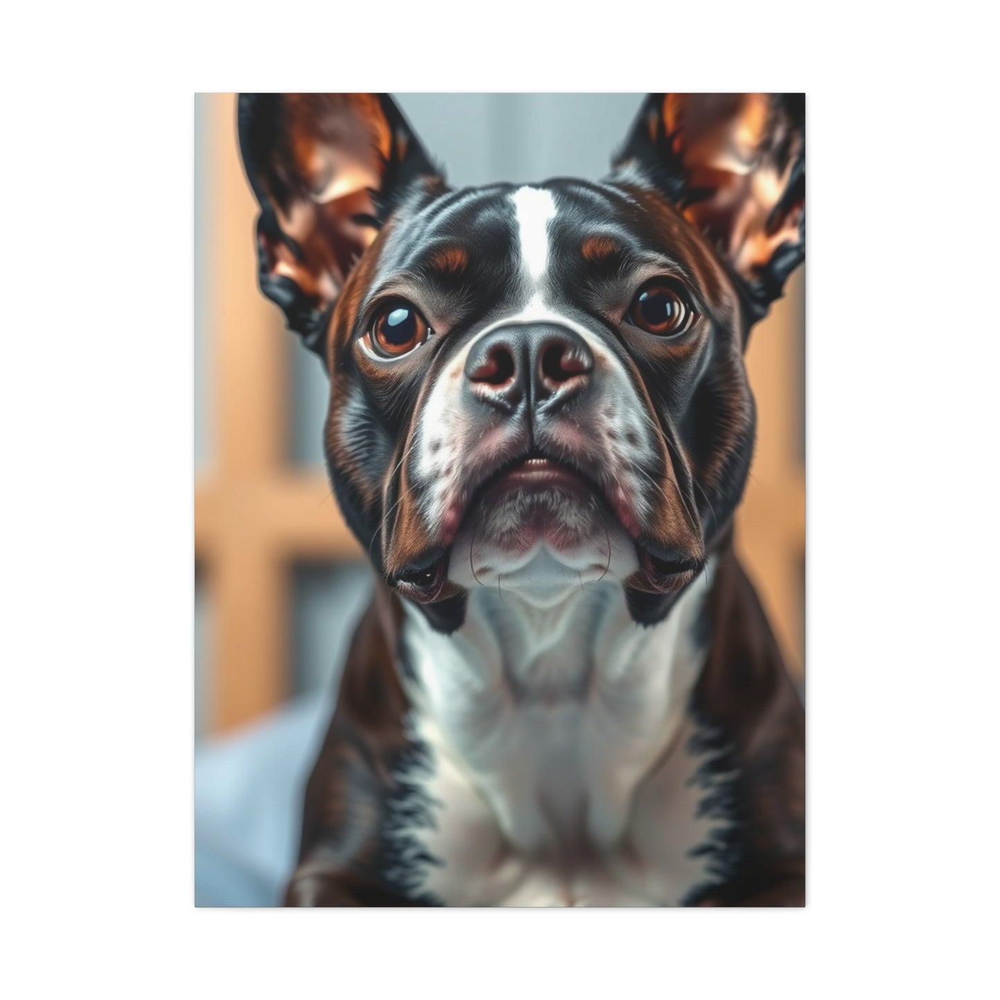 Masterpiece Boston Terrier Art Vision Wall Art & Canvas Print