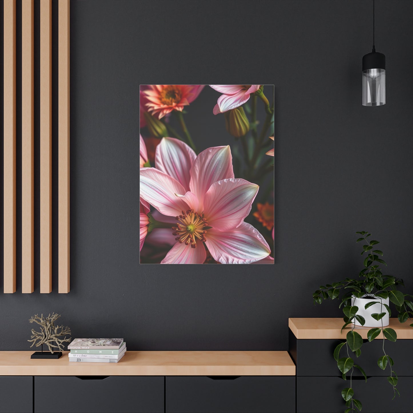 Verdant Elegance Canvas Wall Art & Canvas Print