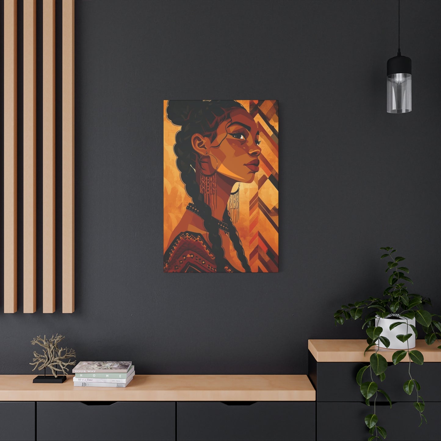 African Woman Wall Art & Canvas Prints