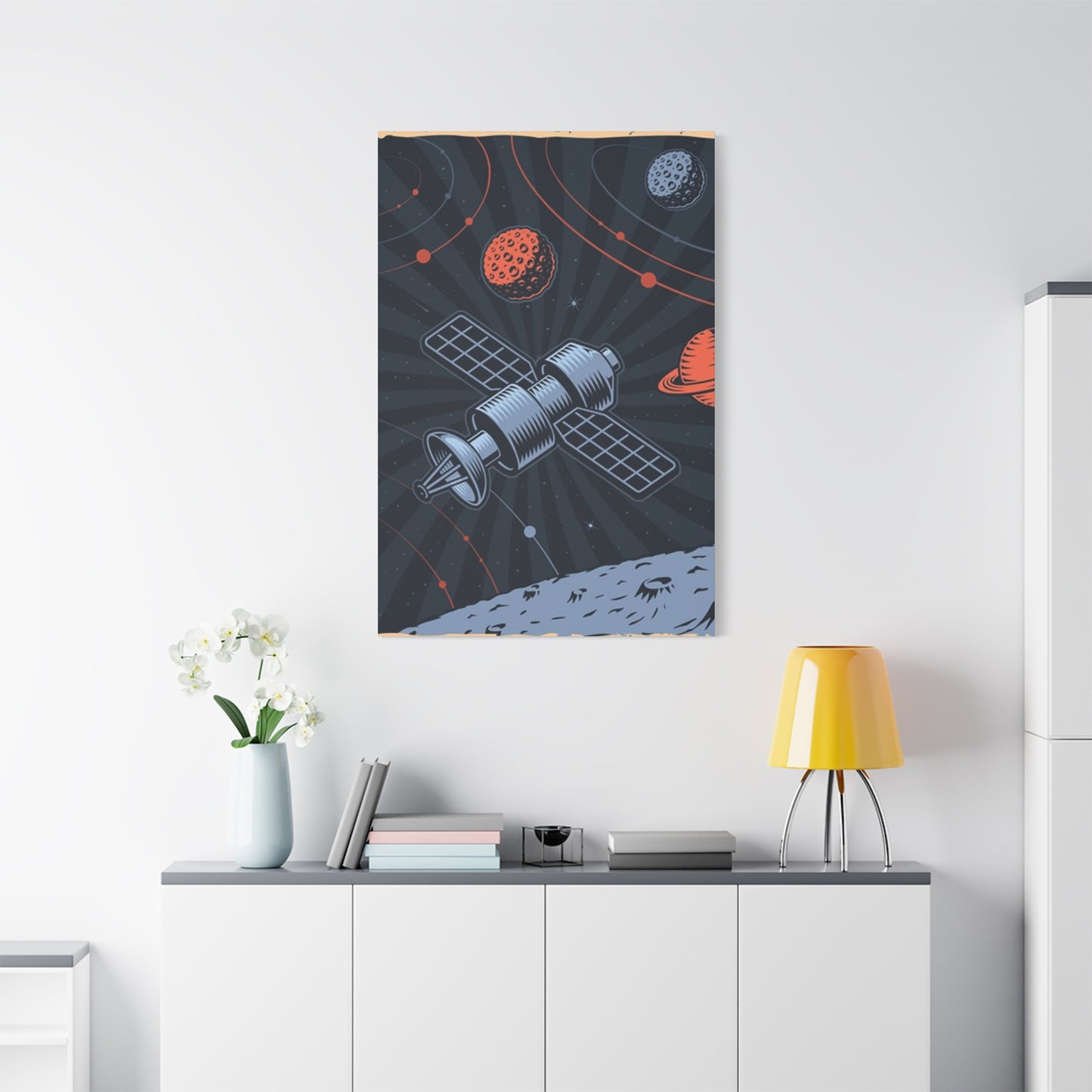Satellite Poster Wall Art & Canvas Prints