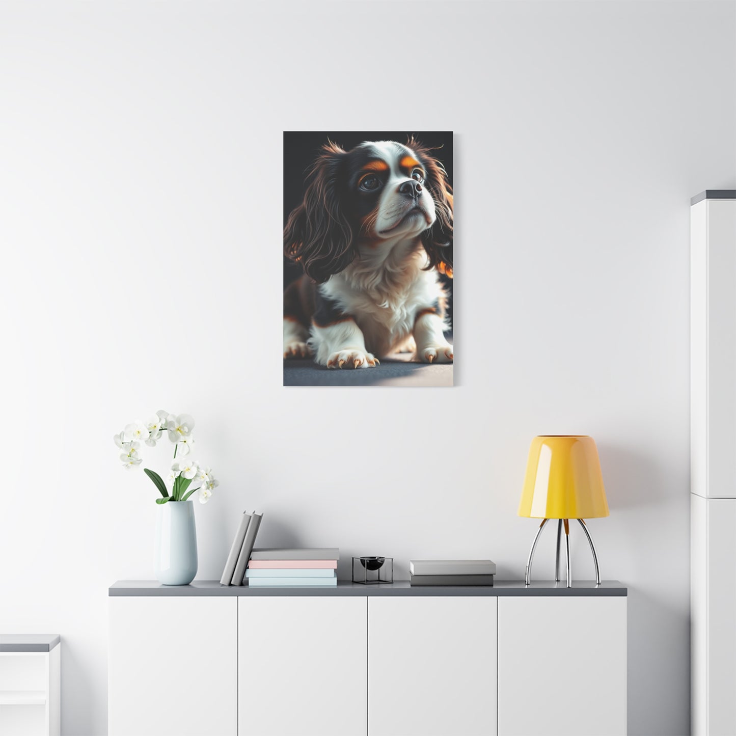 Cavalier King Charles Spaniels Art Luxury Canvas Wall Art & Canvas Print