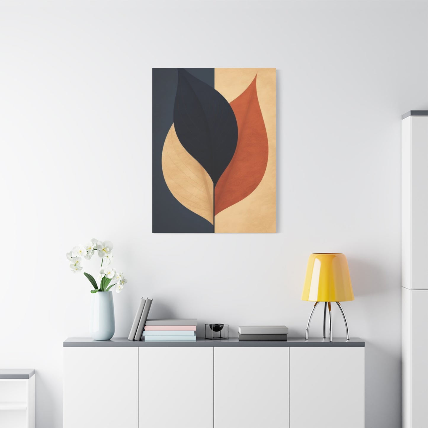 Three Leaves Entryway Wall Art & Canvas Prints