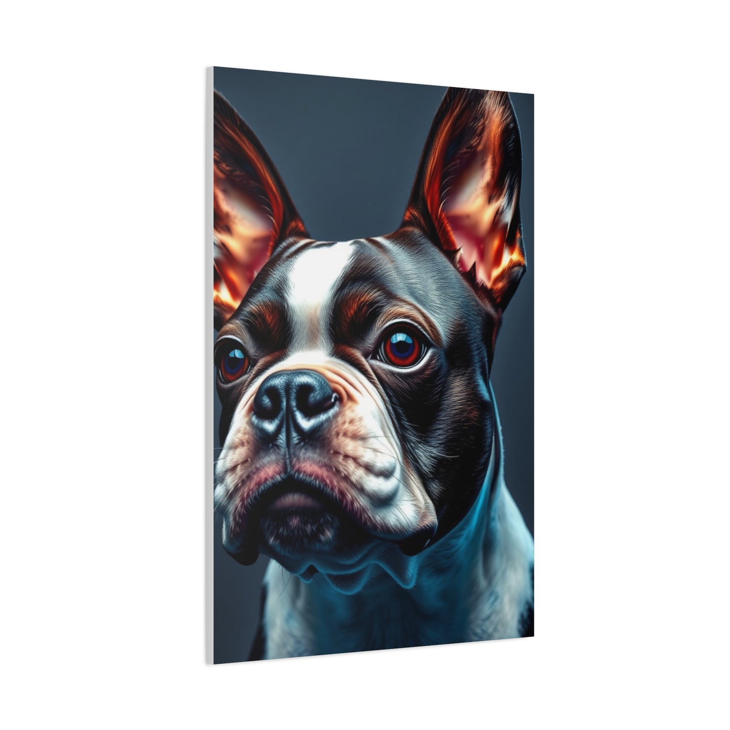 Supreme Art Collection Boston Terrier Wall Art & Canvas Print