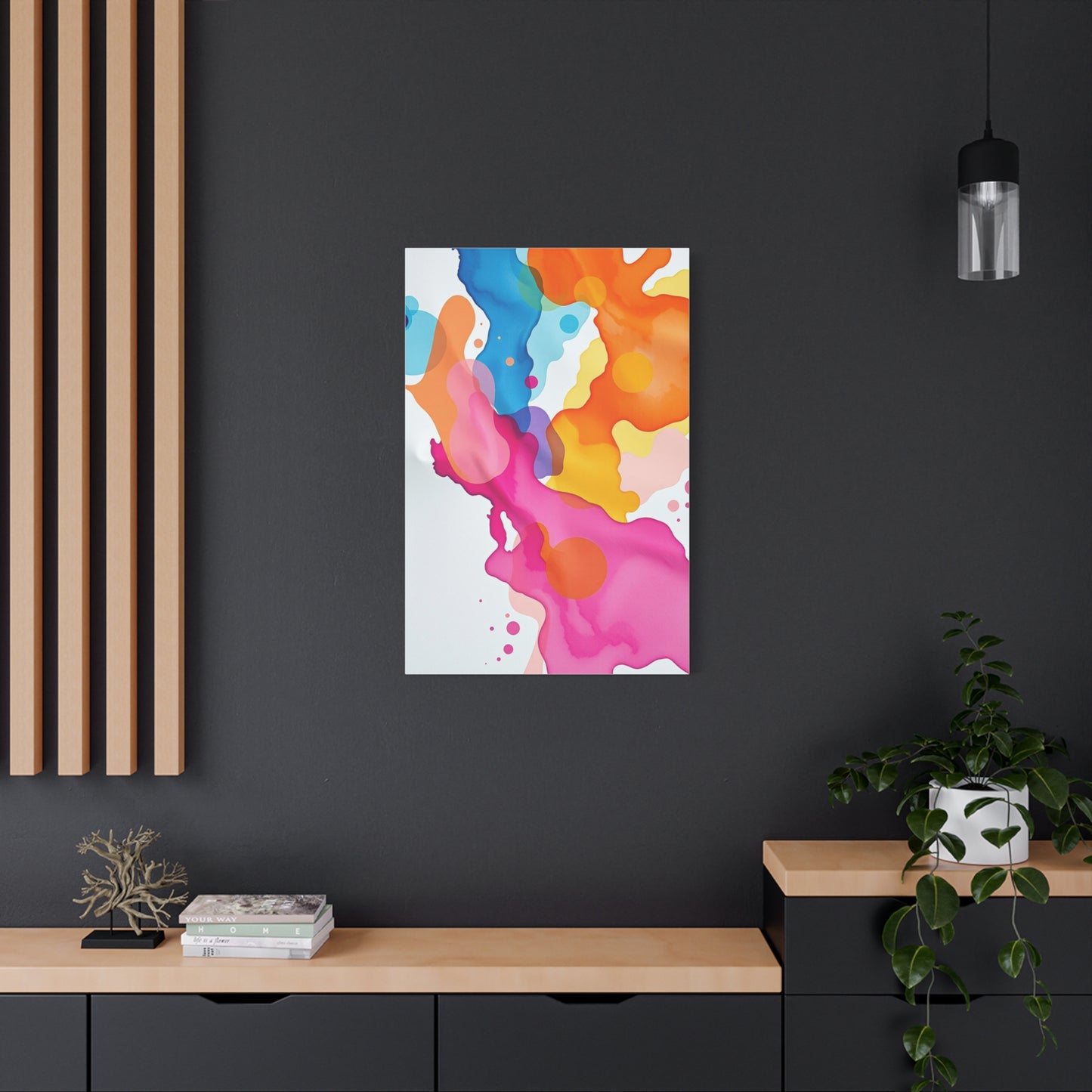 Abstract Watercolors Art Canvas Art 2 Wall Art & Canvas Print