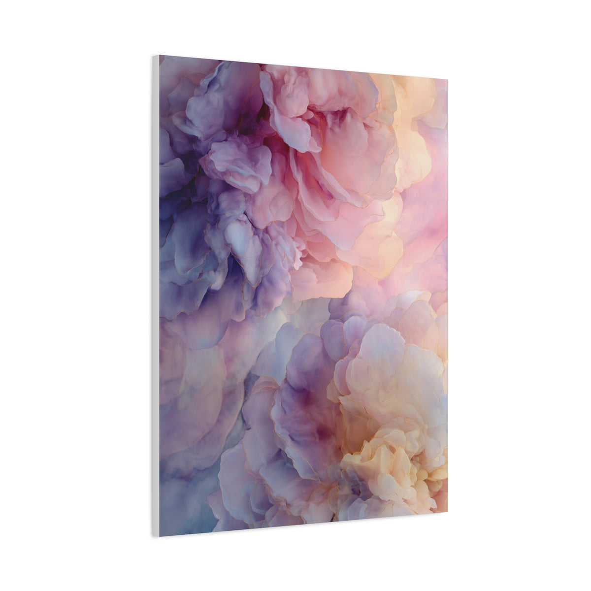 Soft Organic Floral Abstract Wall Art & Canvas Print