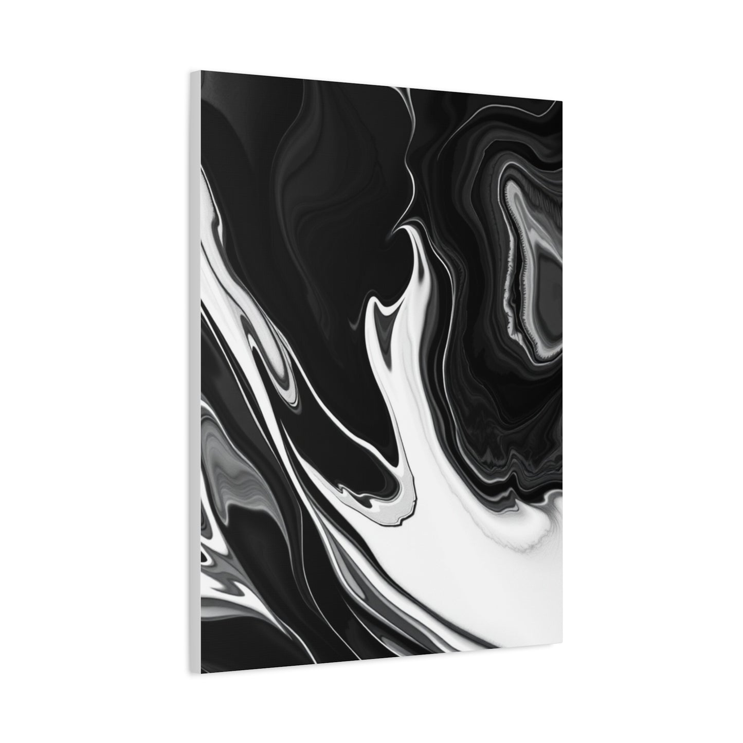Black and White Abstract Art Luxury Canvas Wall Art & Canvas Print