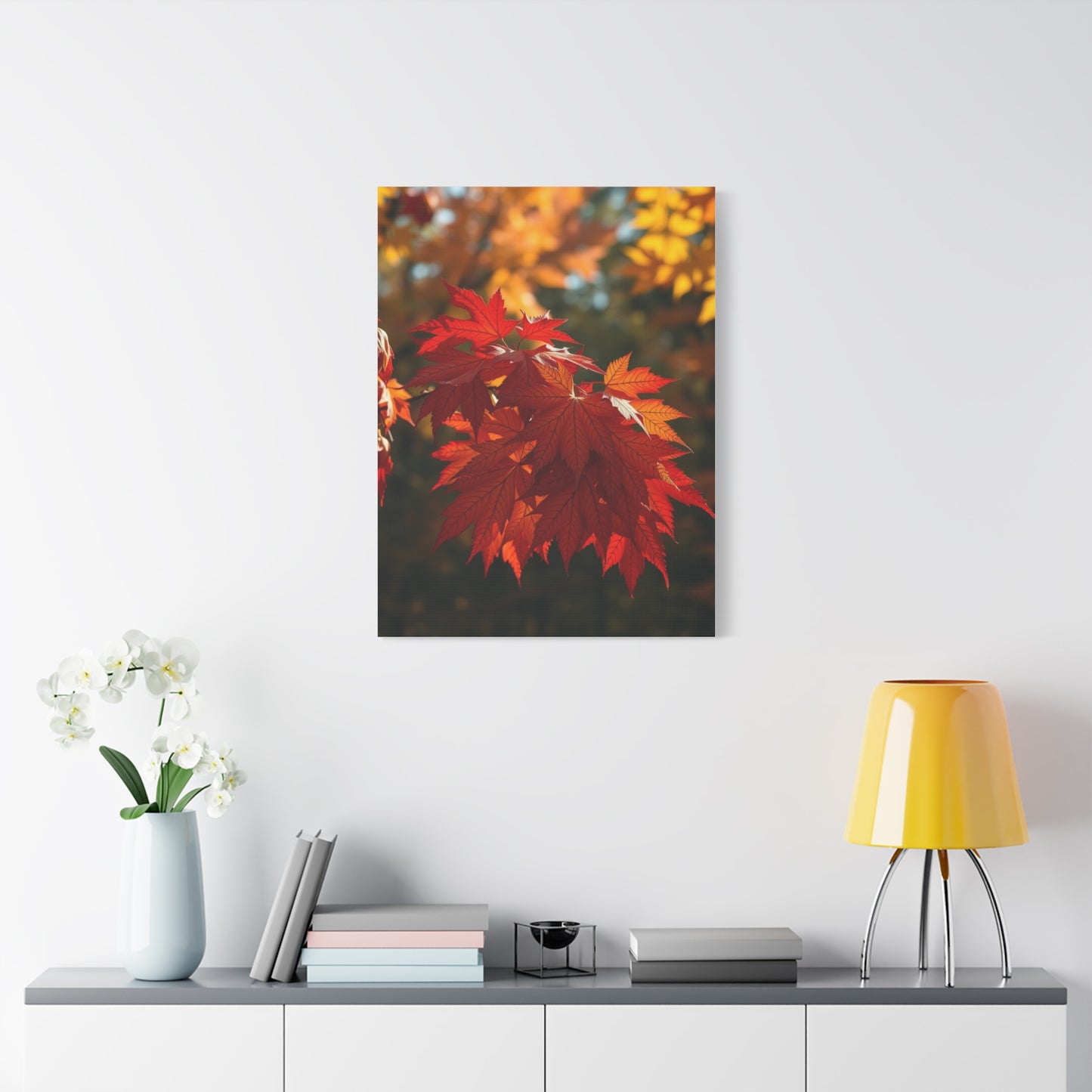 Vermilion Whisper Wall Art Wall Art & Canvas Print