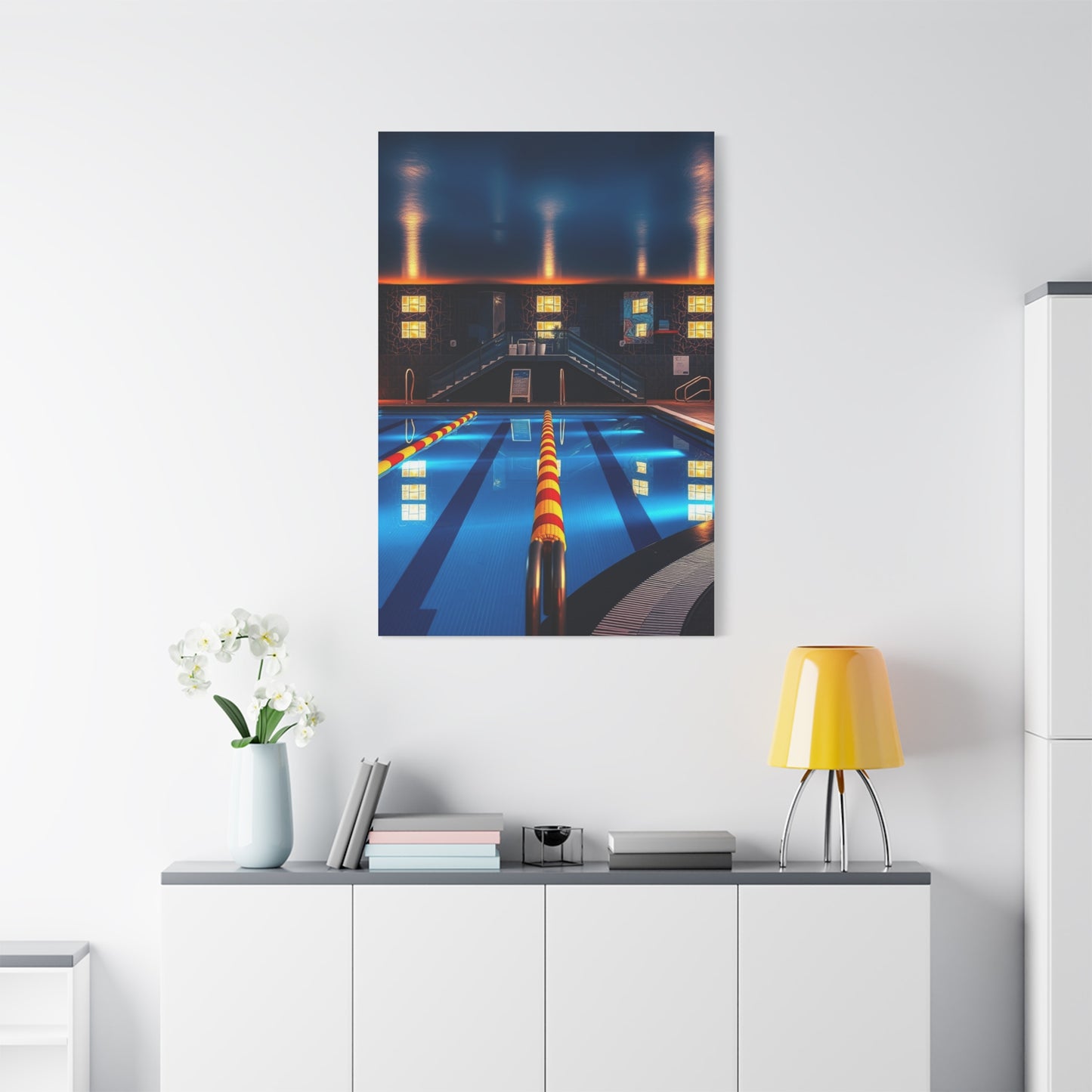 Supreme Swimming Pool Art Collection Wall Art & Canvas Print