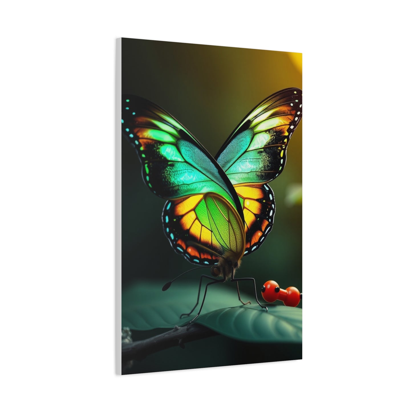 Ornate Winged Harmony Wall Art & Canvas Print