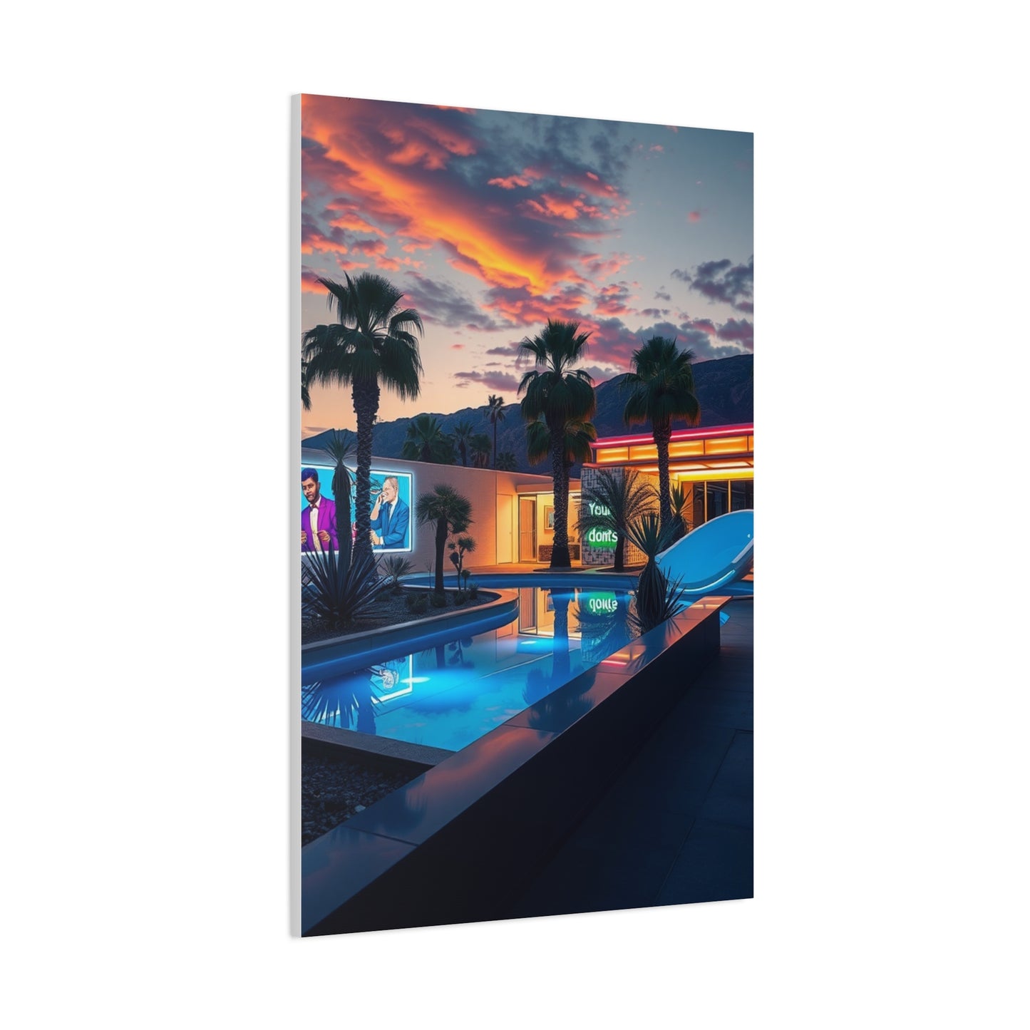 Masterpiece Palm Springs Art Vision Wall Art & Canvas Print