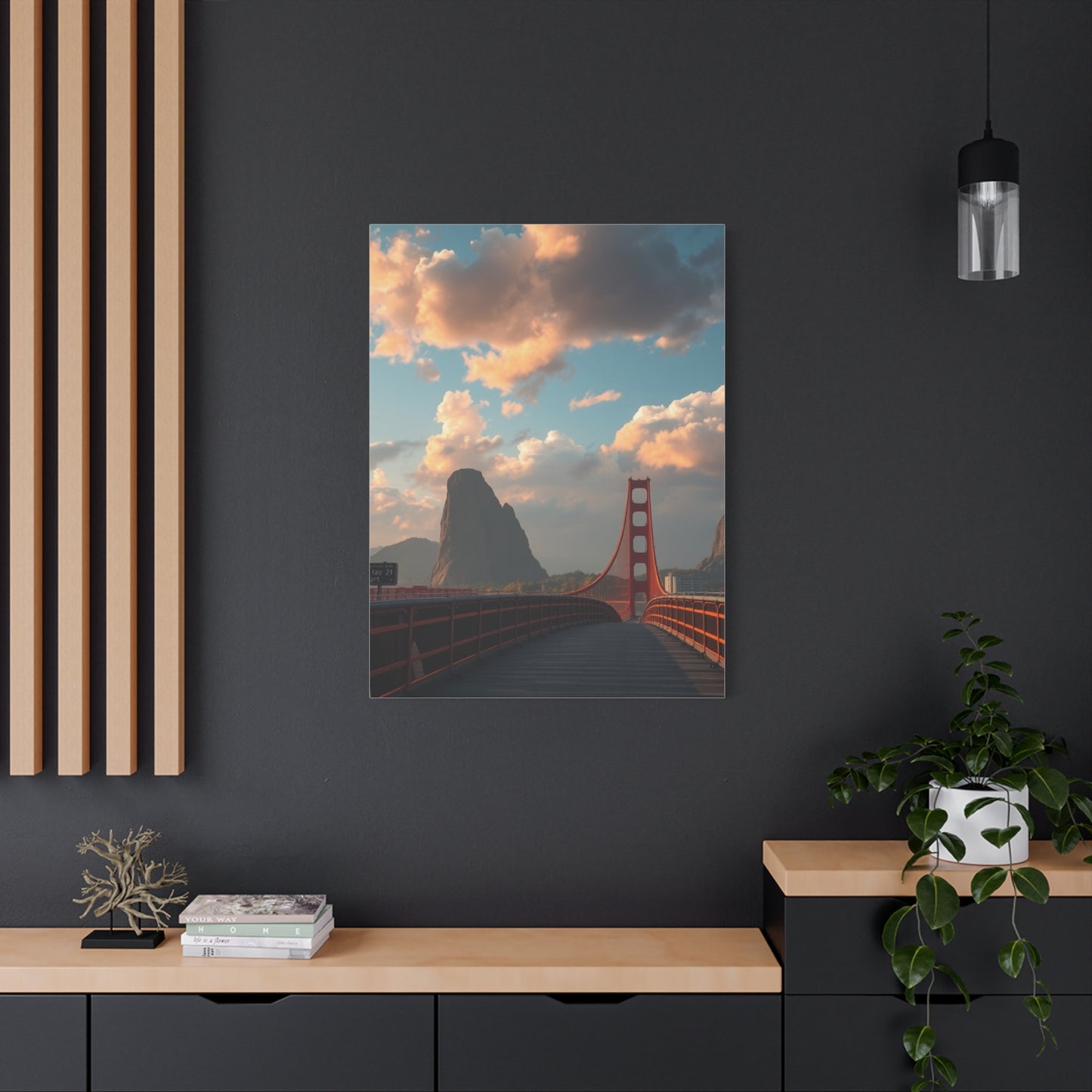 Verdant Horizon Elegance Wall Art & Canvas Print