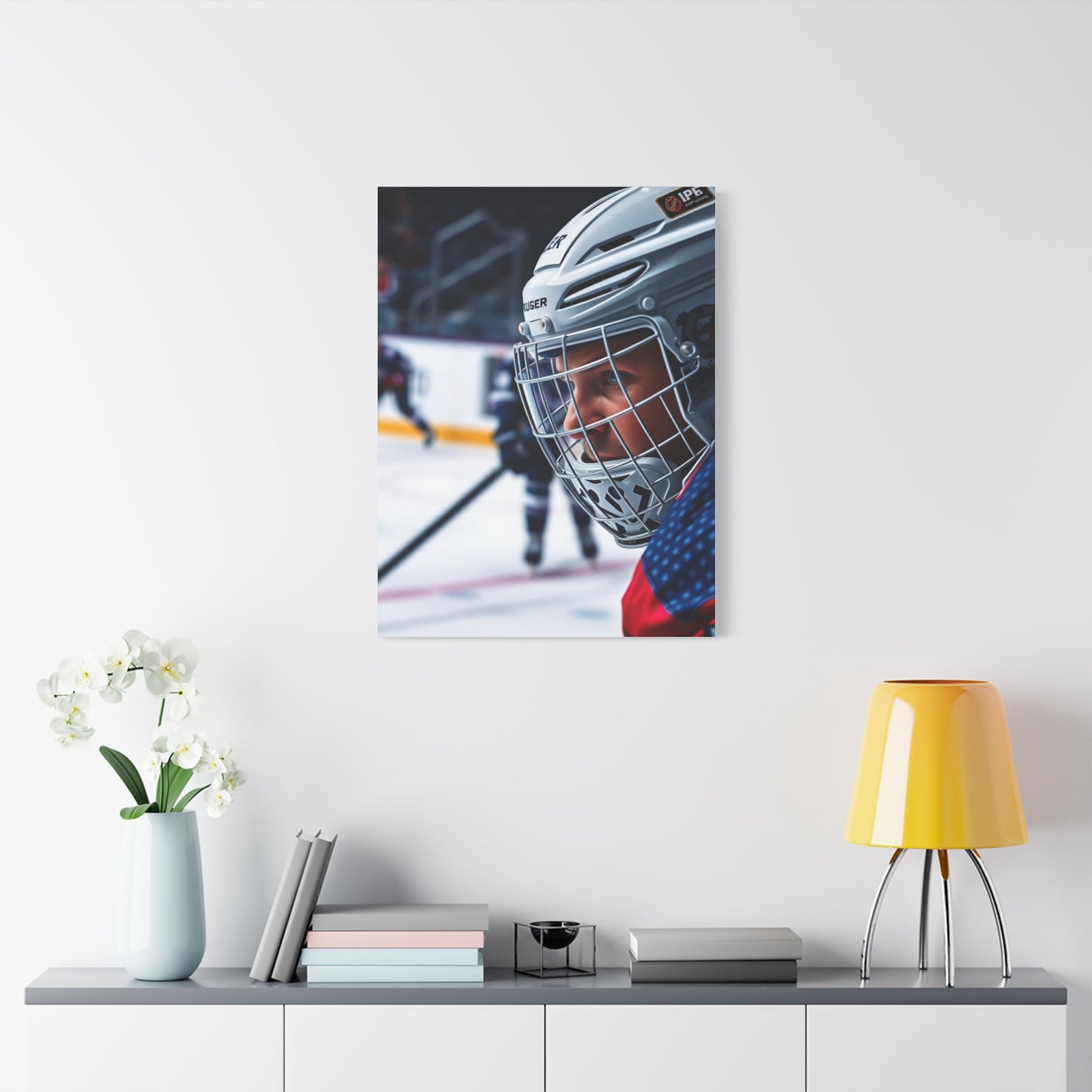 Supreme Hockey Art Wall Art & Canvas Print