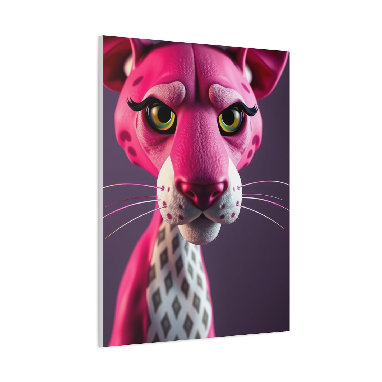 Panther Rose Reverie Wall Art & Canvas Print