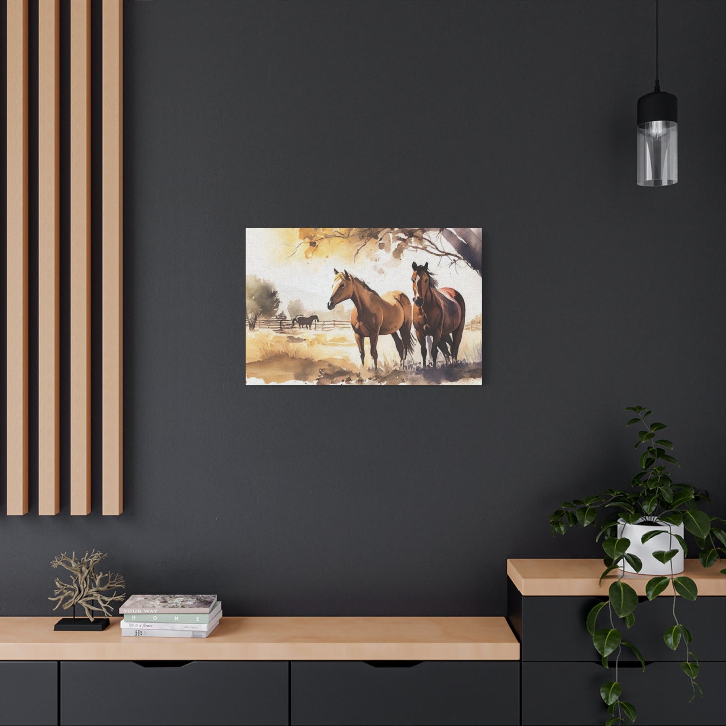 Horse in Stable Wall Art & Canvas Prints