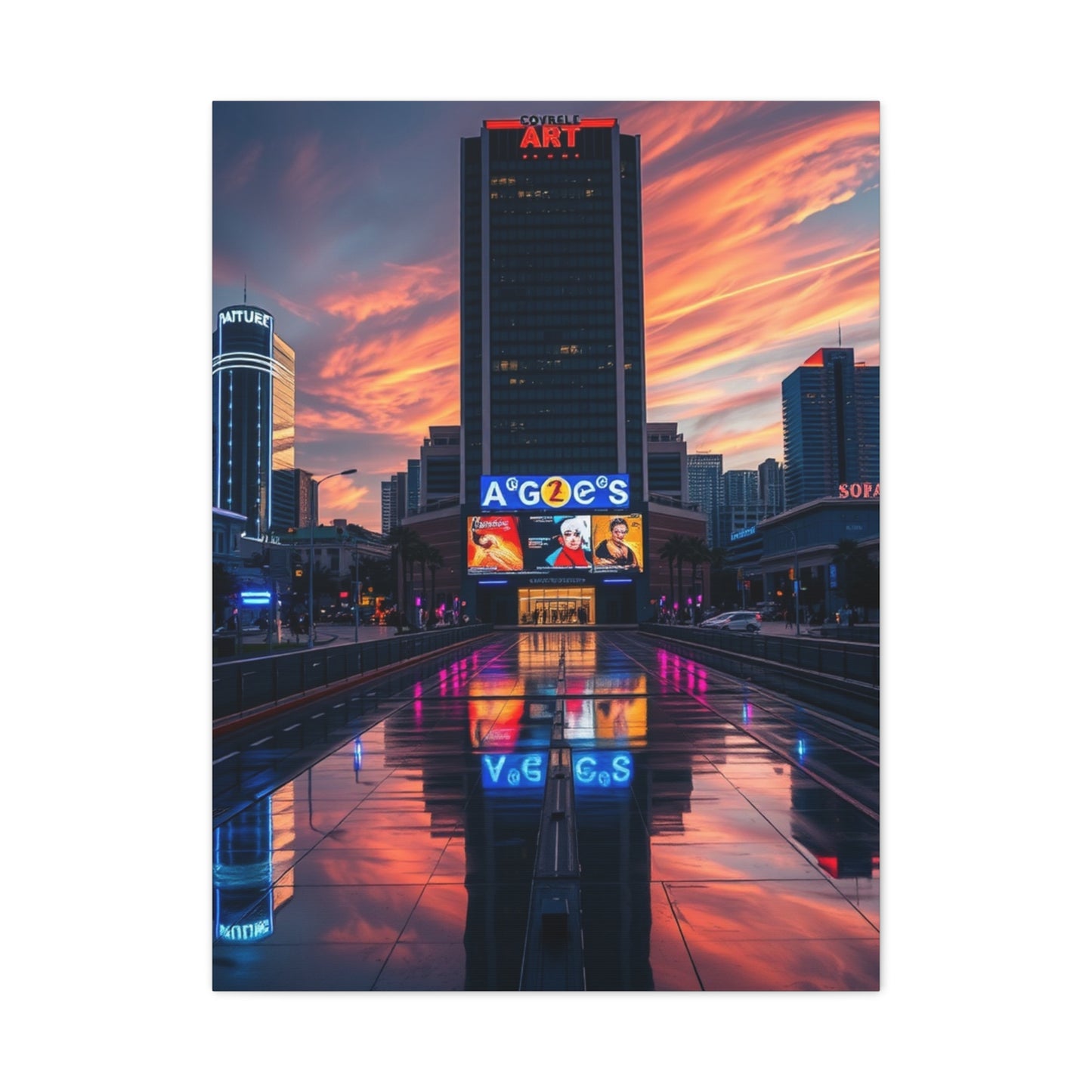 Los Angeles Art Supreme Canvas Wall Art & Canvas Print