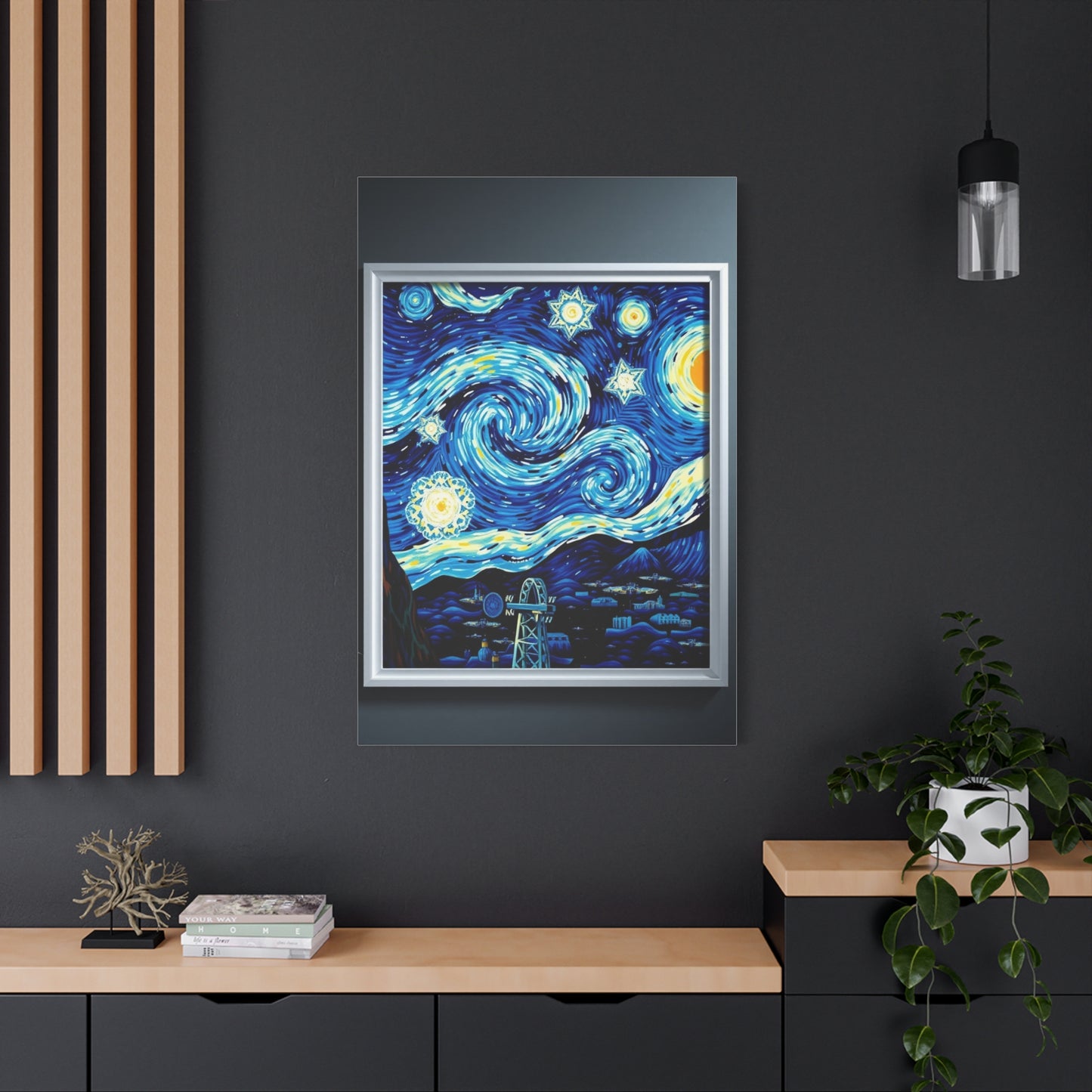 Elite The Starry Night Canvas Art Vision Wall Art & Canvas Print
