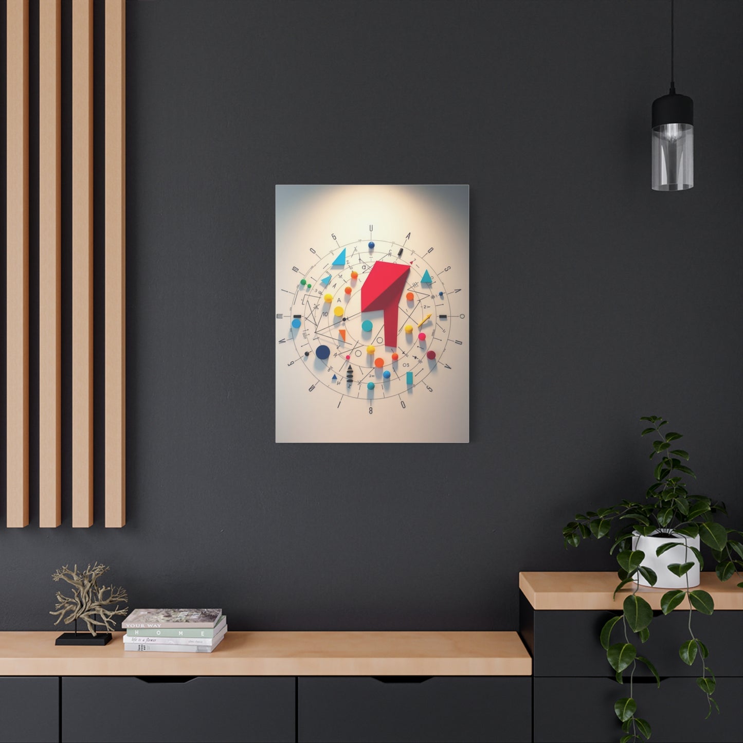 Modern Math Art for Creative Spaces Supreme Gallery Wall Art & Canvas Print