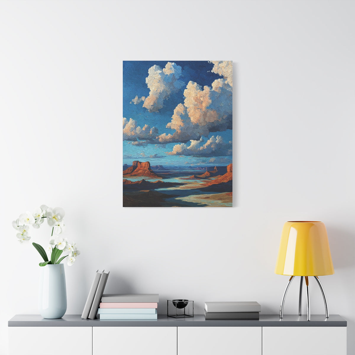 Grand Canyon Sky Vista Landscape Wall Art & Canvas Print