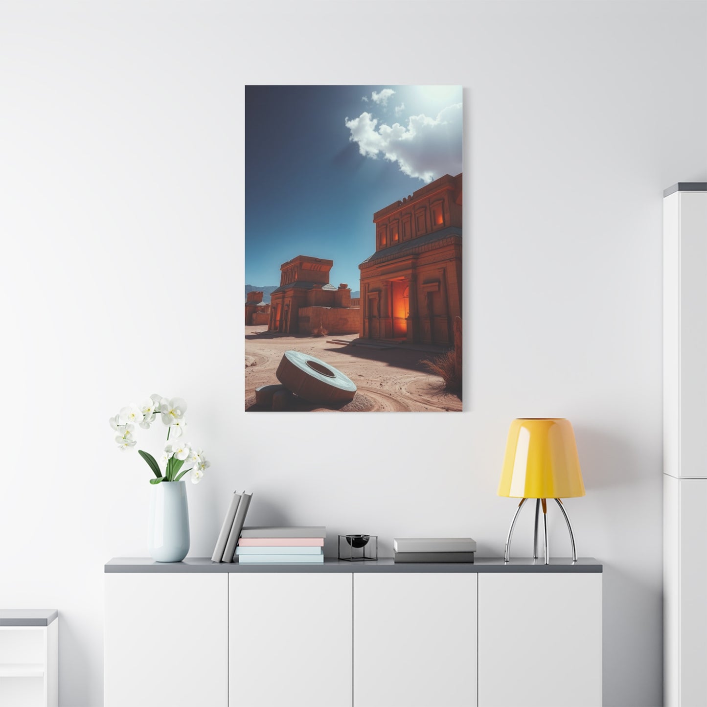 Majestic Sand Vista Wall Art & Canvas Print