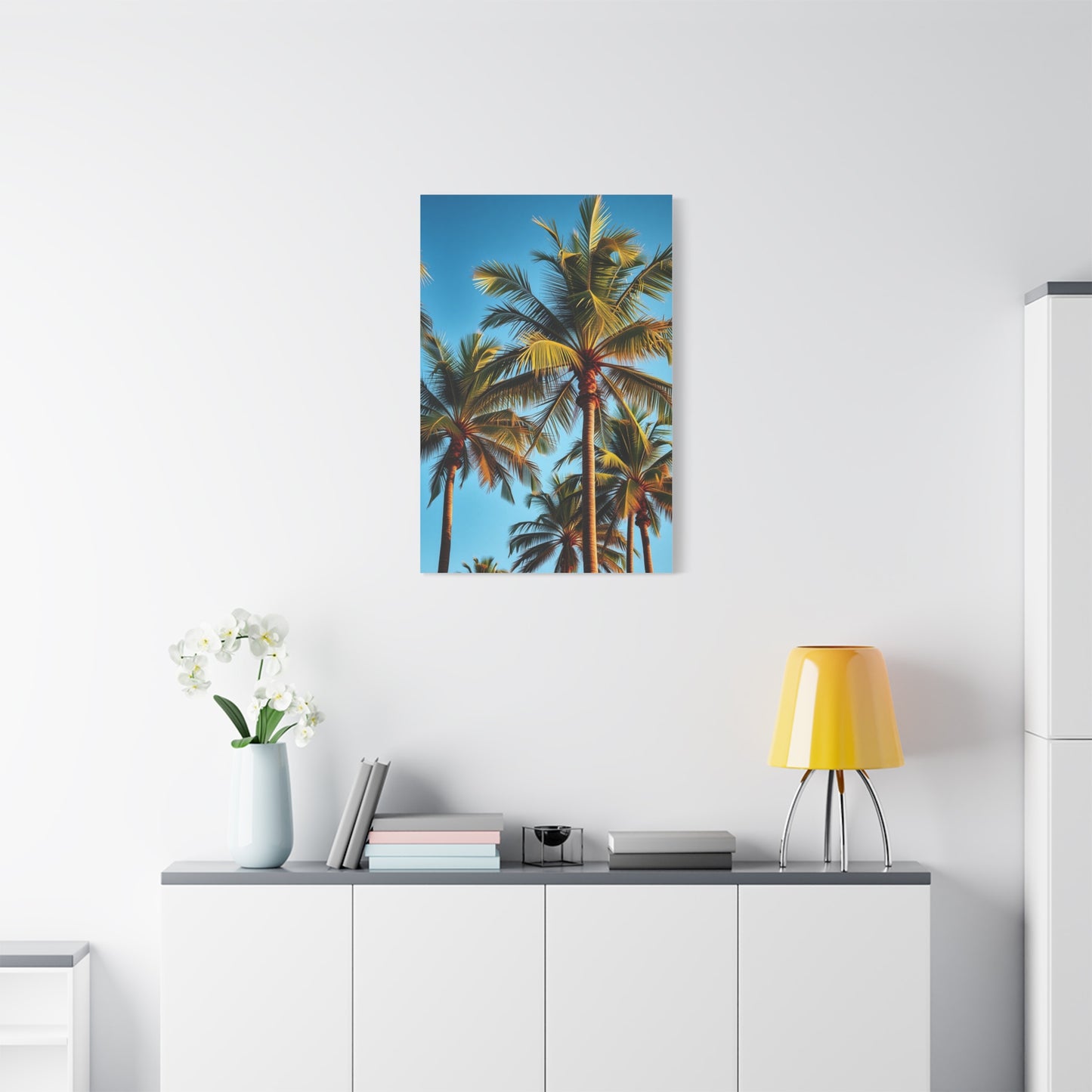 Tranquil Palmscape Wall Art & Canvas Print