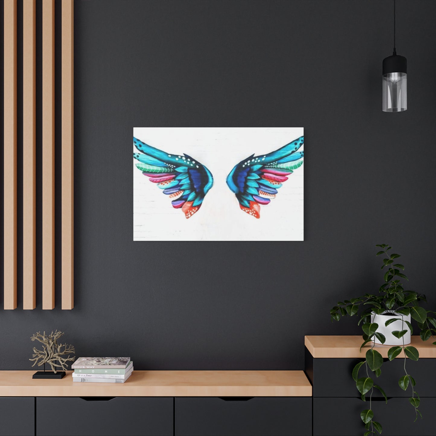 Colourful wings Wall Art & Canvas Prints