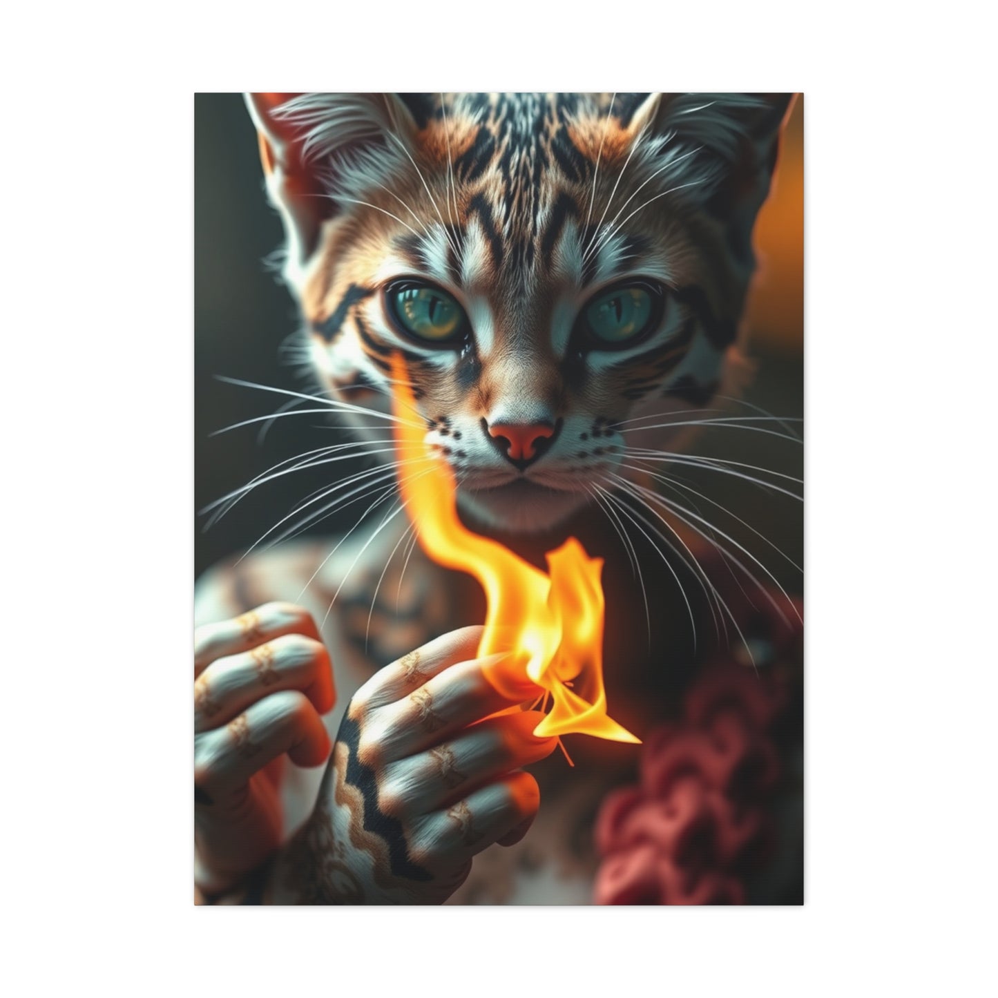 Catfight Art Refined Canvas Wall Art & Canvas Print