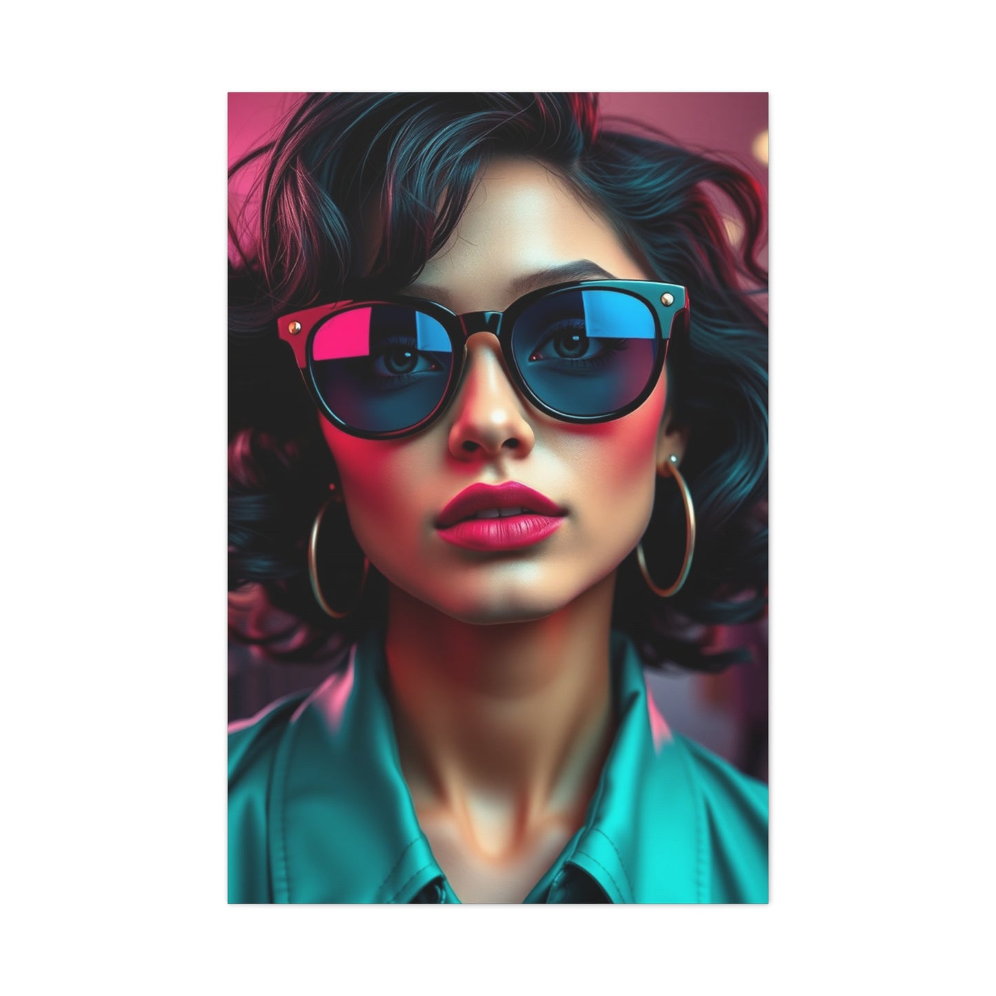 Chic Vibrance Canvas