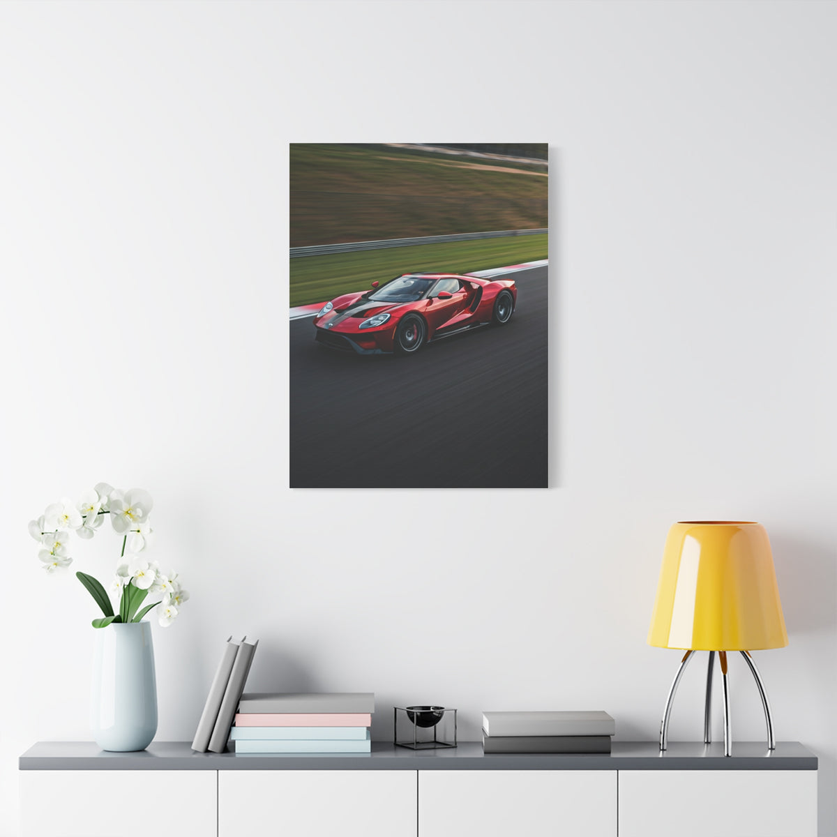 2017 Ford GT High Speed Circuit Wall Art & Canvas Prints