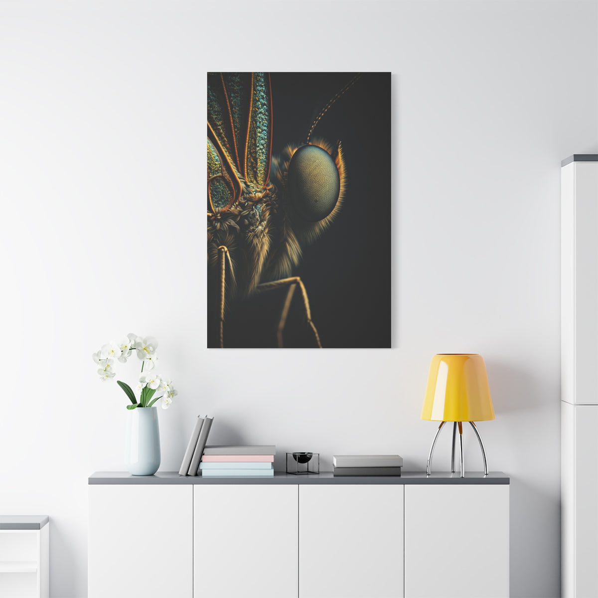 Butterfly Micro Detail Scientific Portrait Wall Art & Canvas Prints