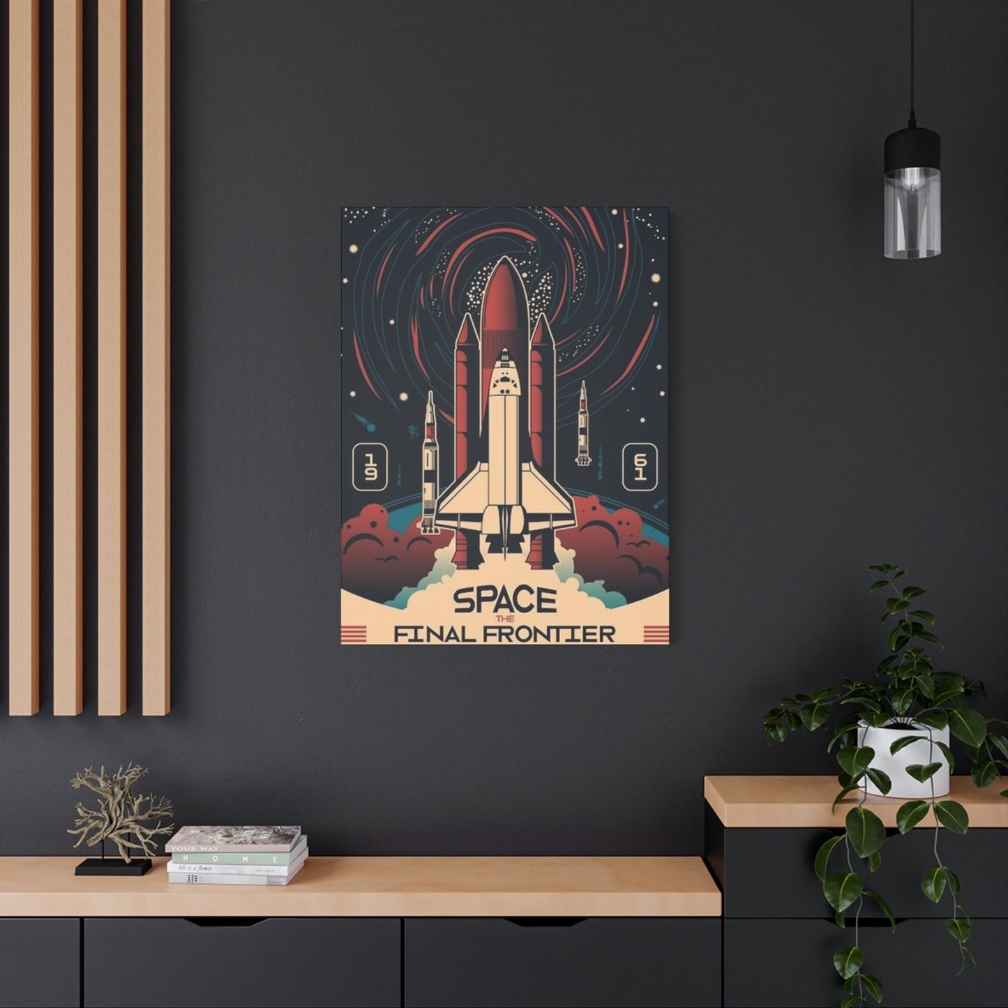 1961 The Space Frontier Wall Art & Canvas Prints