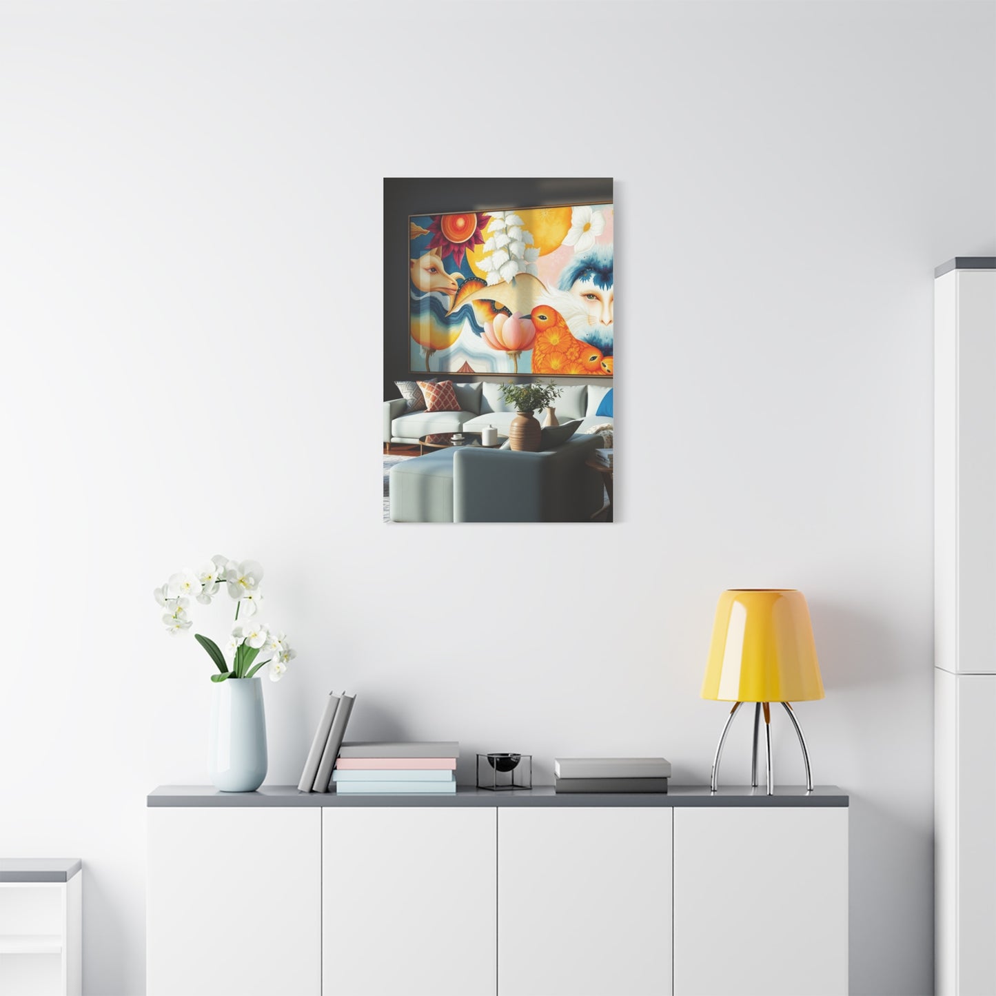 Vision Large Art for Living Room Art Art Wall Art & Canvas Print