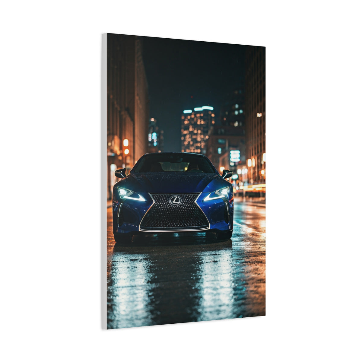Lexus LC 500 City Night Sophistication Wall Art & Canvas Prints