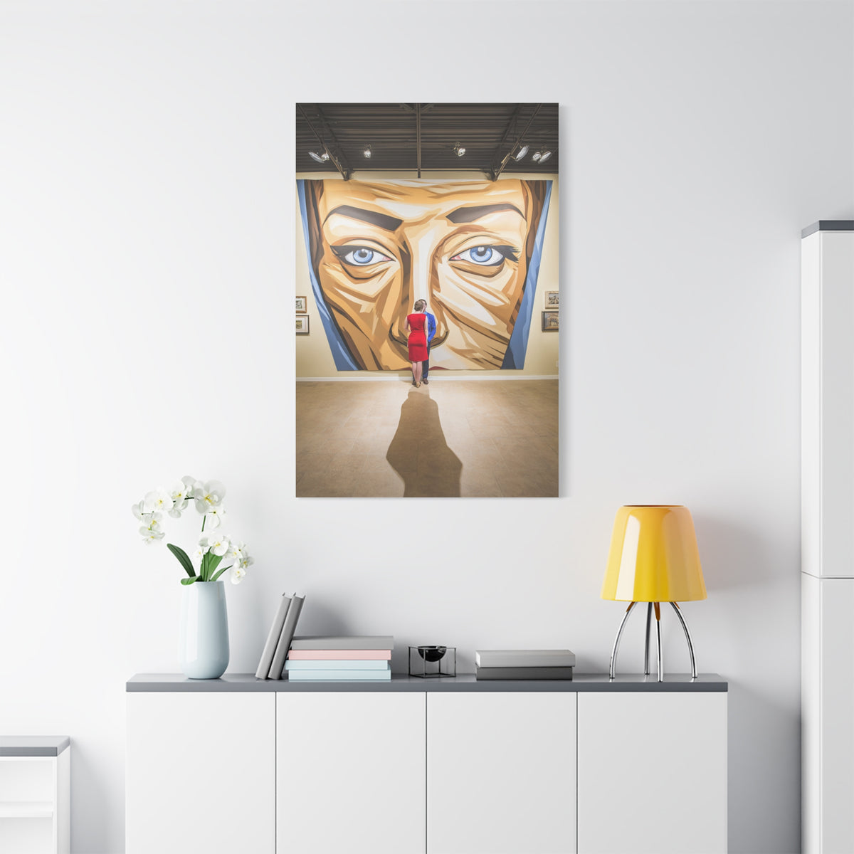 Monumental Contemporary Gallery Portrait Wall Art & Canvas Print