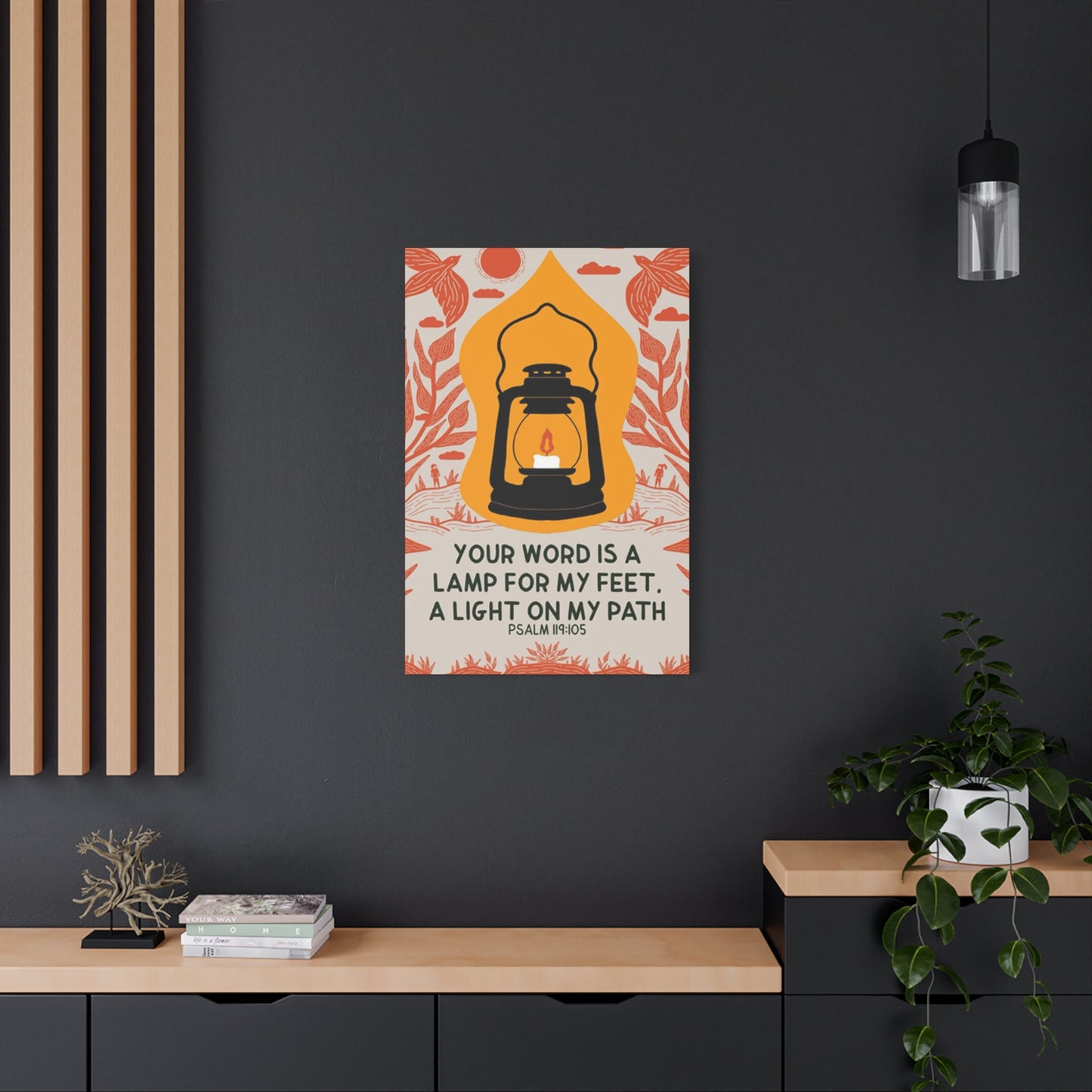 Candle Light Quote Poster Wall Art & Canvas Prints