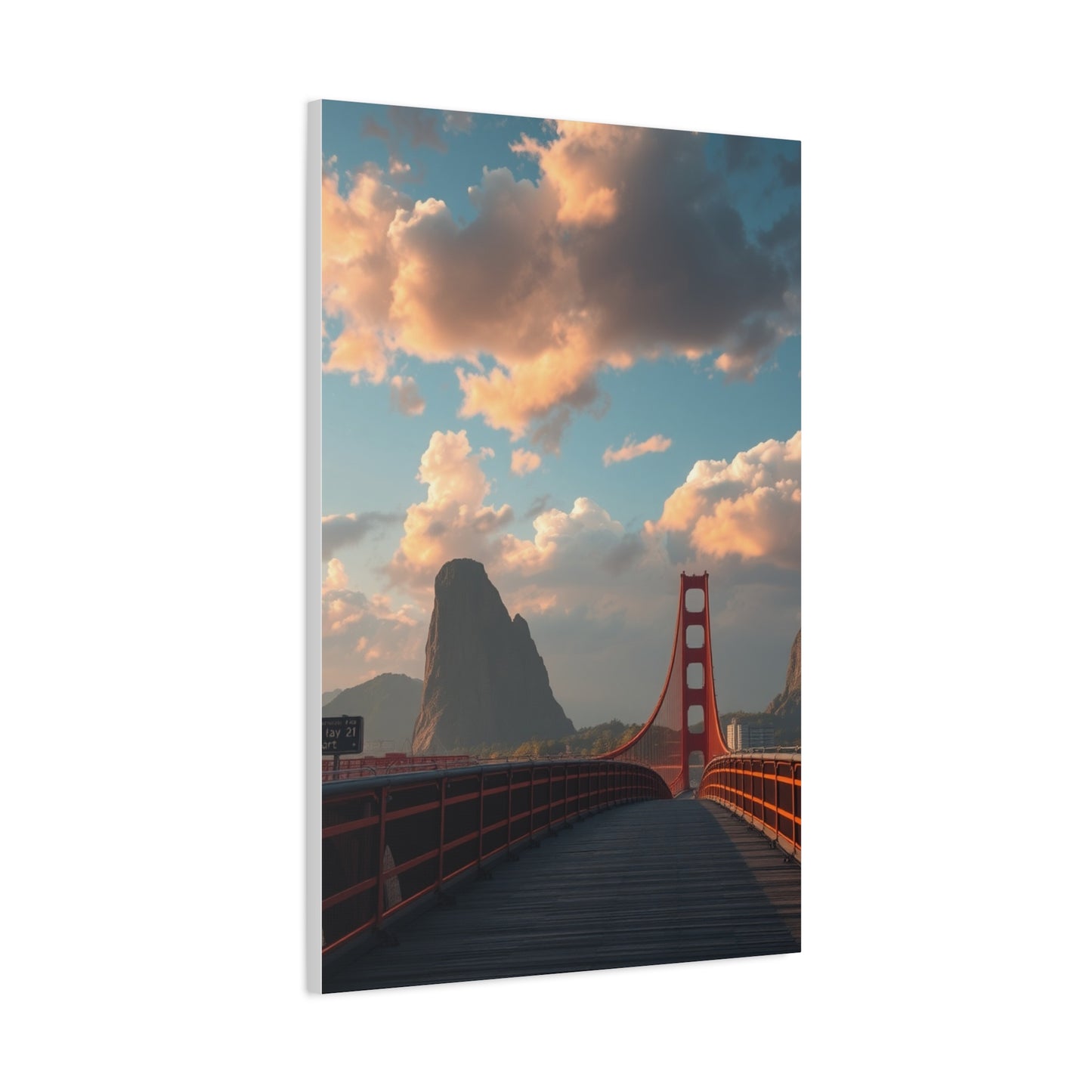 Verdant Horizon Elegance Wall Art & Canvas Print